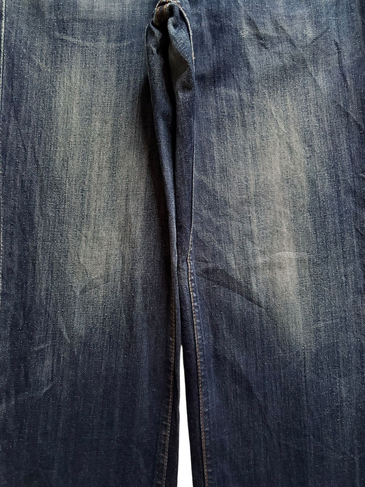 Levi's Vintage Levis 502 Faded Blue Wash Distress Loose Jeans Size US 30 / EU 46 - 5 Thumbnail