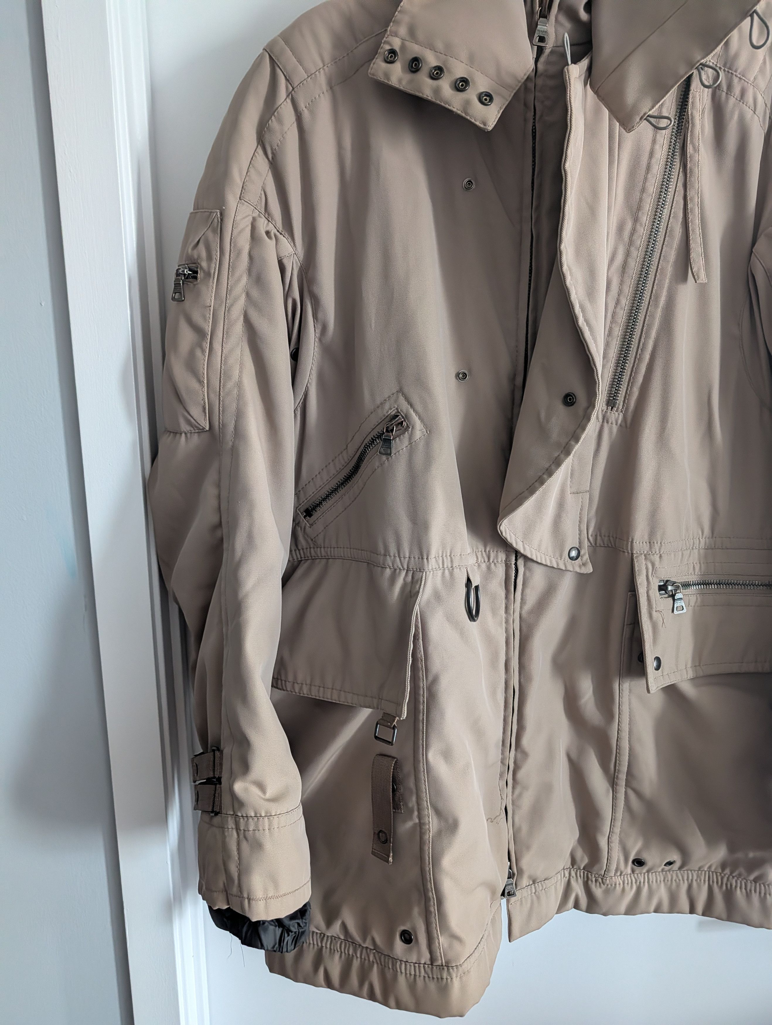 Prada Prada SGV580 Military Biker Ski Coat Parka Size US XL / EU 56 / 4 - 4 Thumbnail