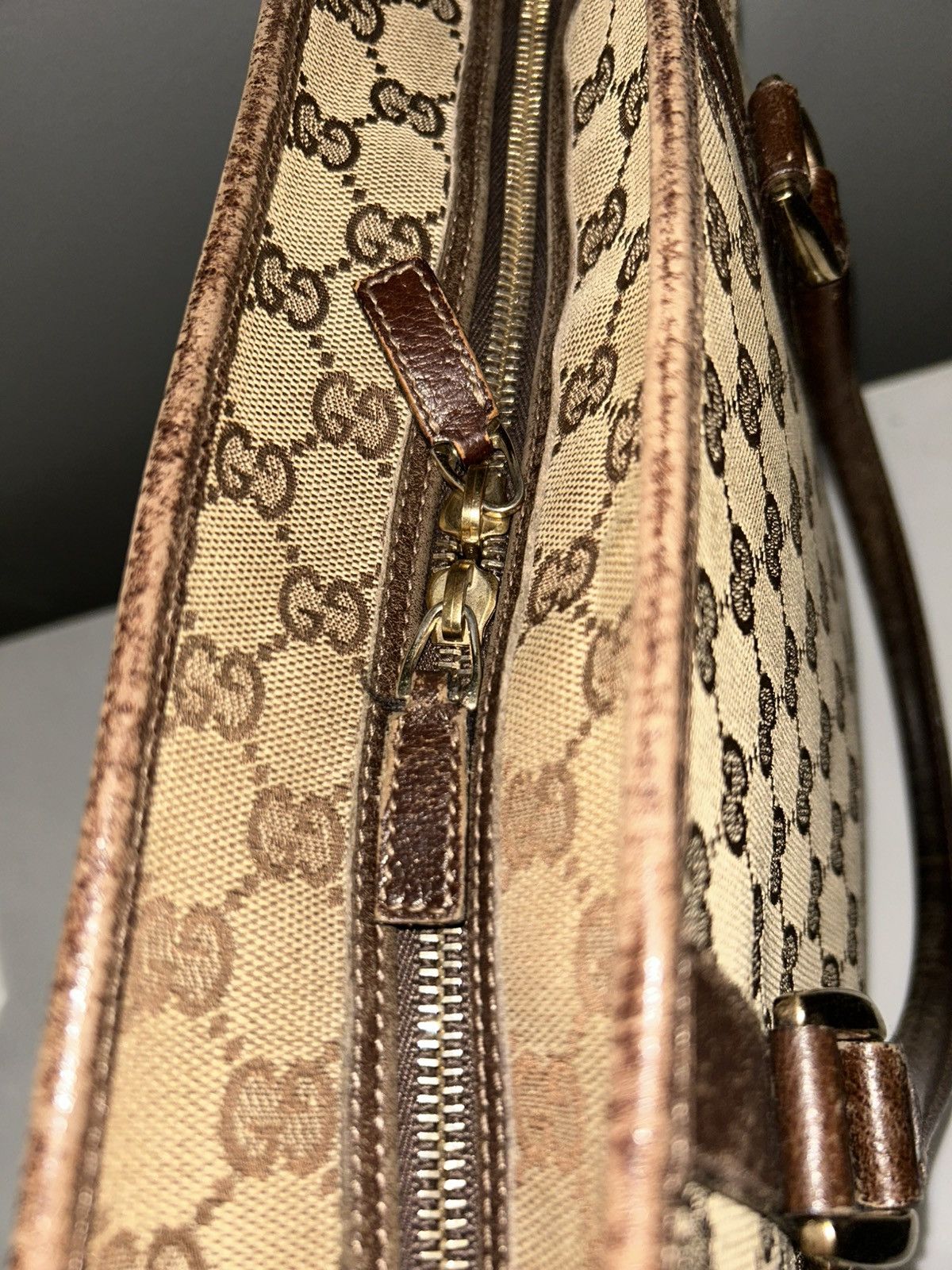 Gucci Gucci GG Canvas Boston Bag Briefcase Size ONE SIZE - 5 Thumbnail