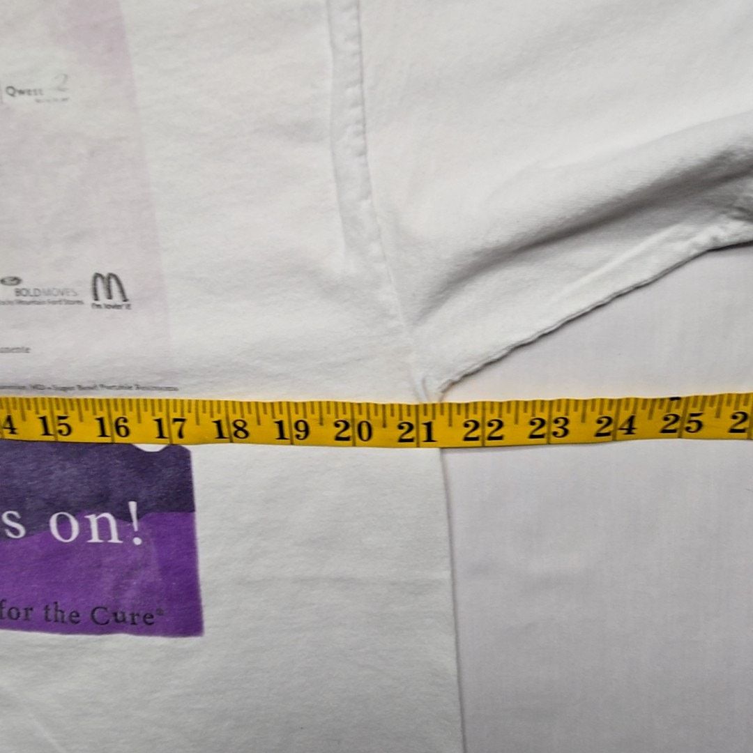 Vintage Race for the Cure Shirt Susan G. Komen Running L White Tee Size US L / EU 52-54 / 3 - 10 Thumbnail