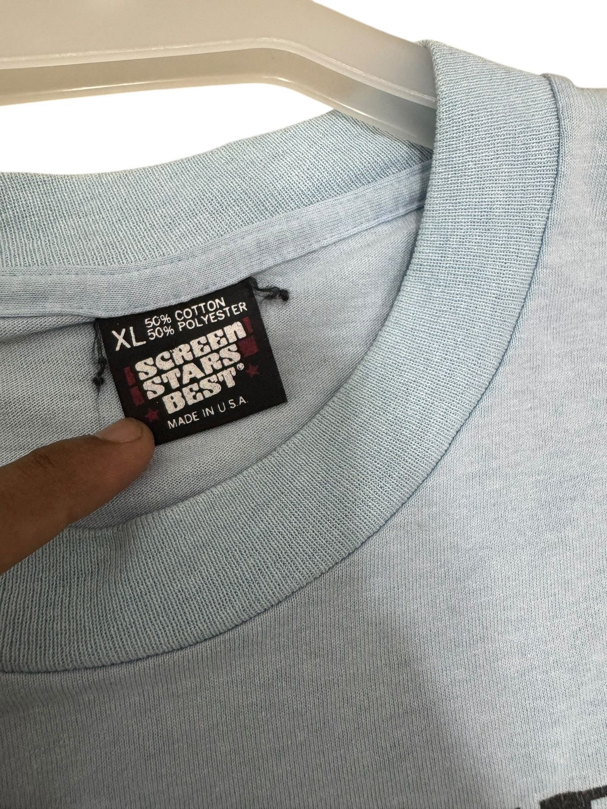 Union LA VINTAGE 80’s UNION FOR RADICAL POLITIC ECONOMY (URPE) TEE Size US M / EU 48-50 / 2 - 3 Thumbnail