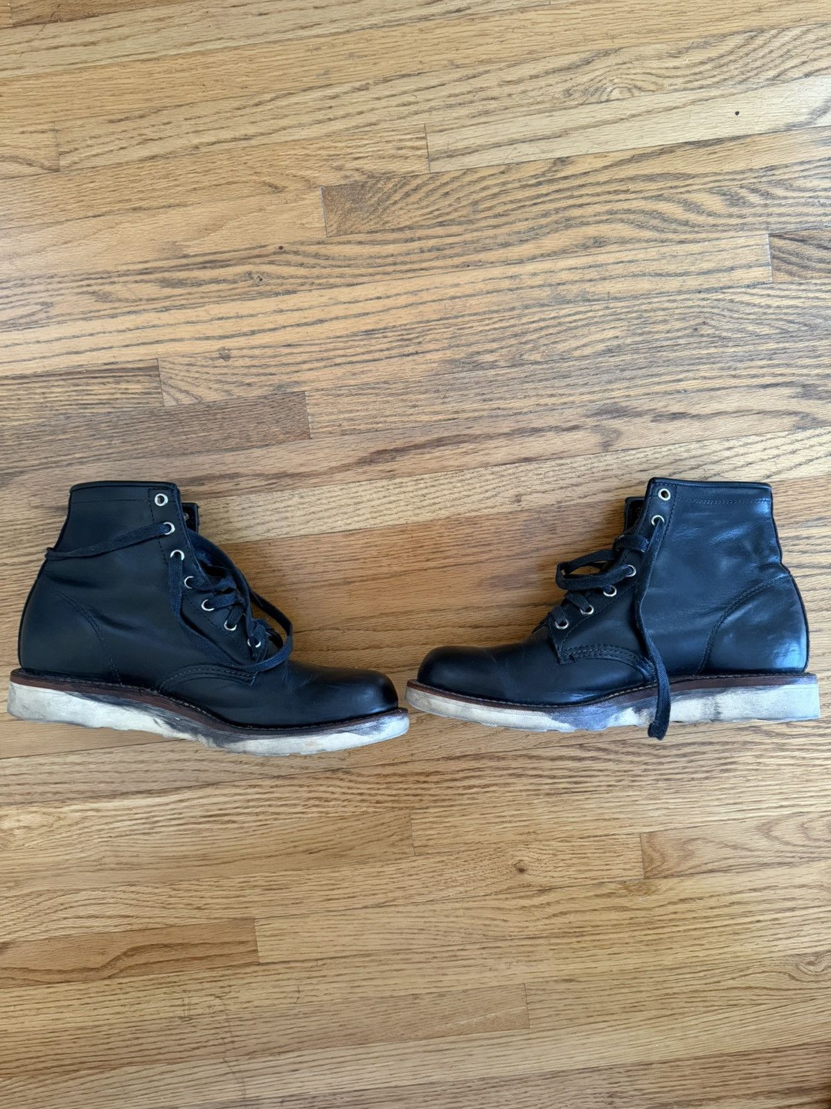 Chippewa Black Plain Toe Wedge Boot Size 9 Size US 9 / EU 42 - 4 Thumbnail