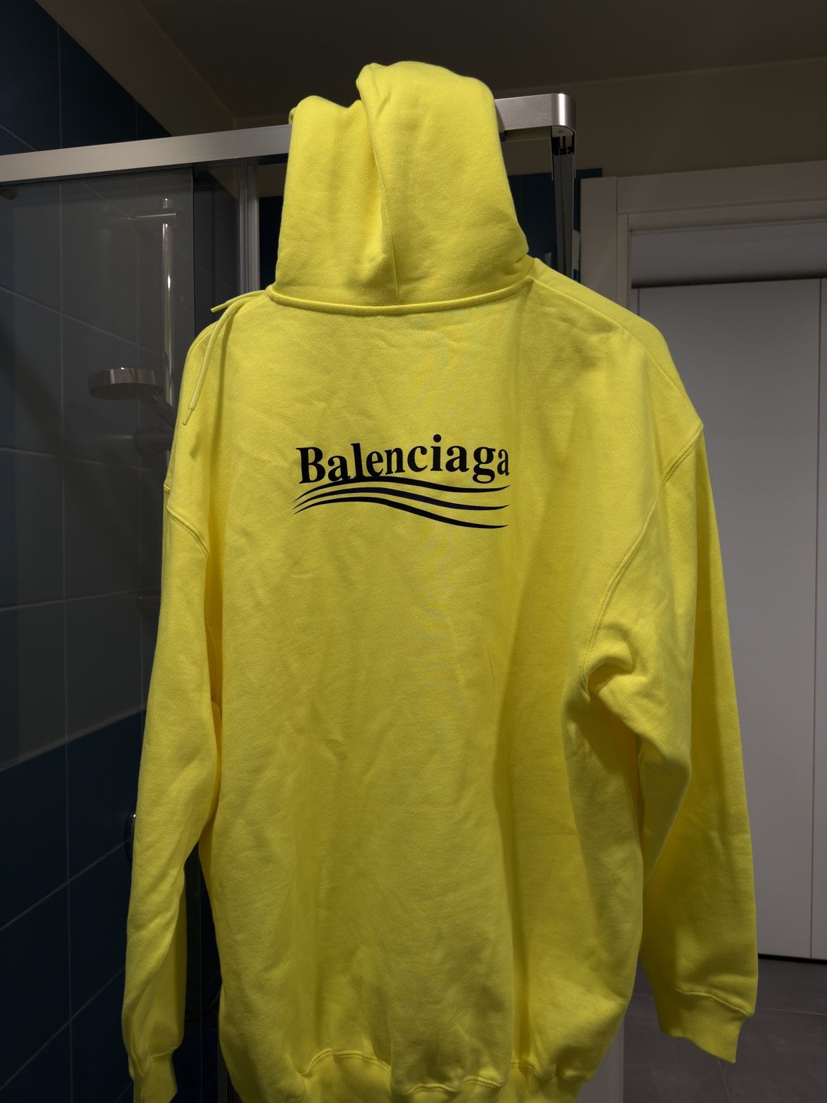 Balenciaga Neon Balenciaga Campaign Hoodie Size US M / EU 48-50 / 2 - 2 Thumbnail