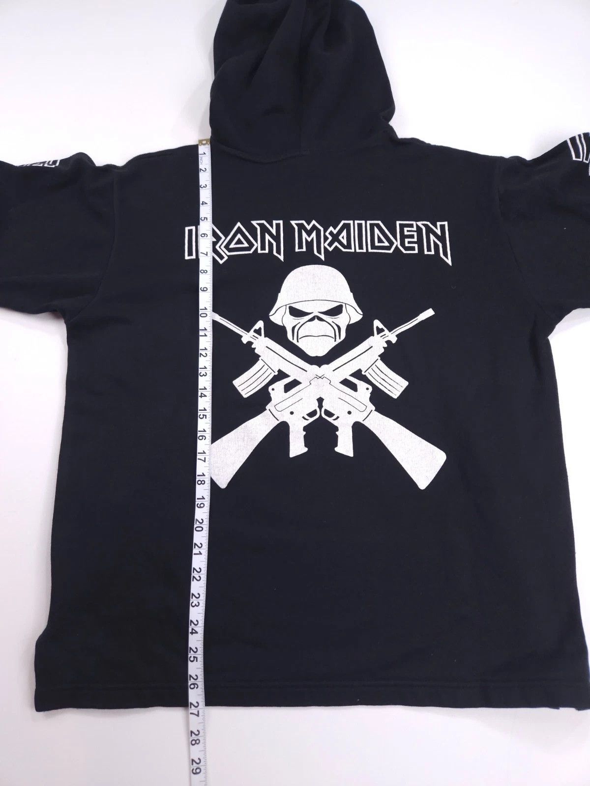 Vintage Iron Maiden A Matter Of Life And Death Hoodie Shirt L Size US L / EU 52-54 / 3 - 8 Thumbnail
