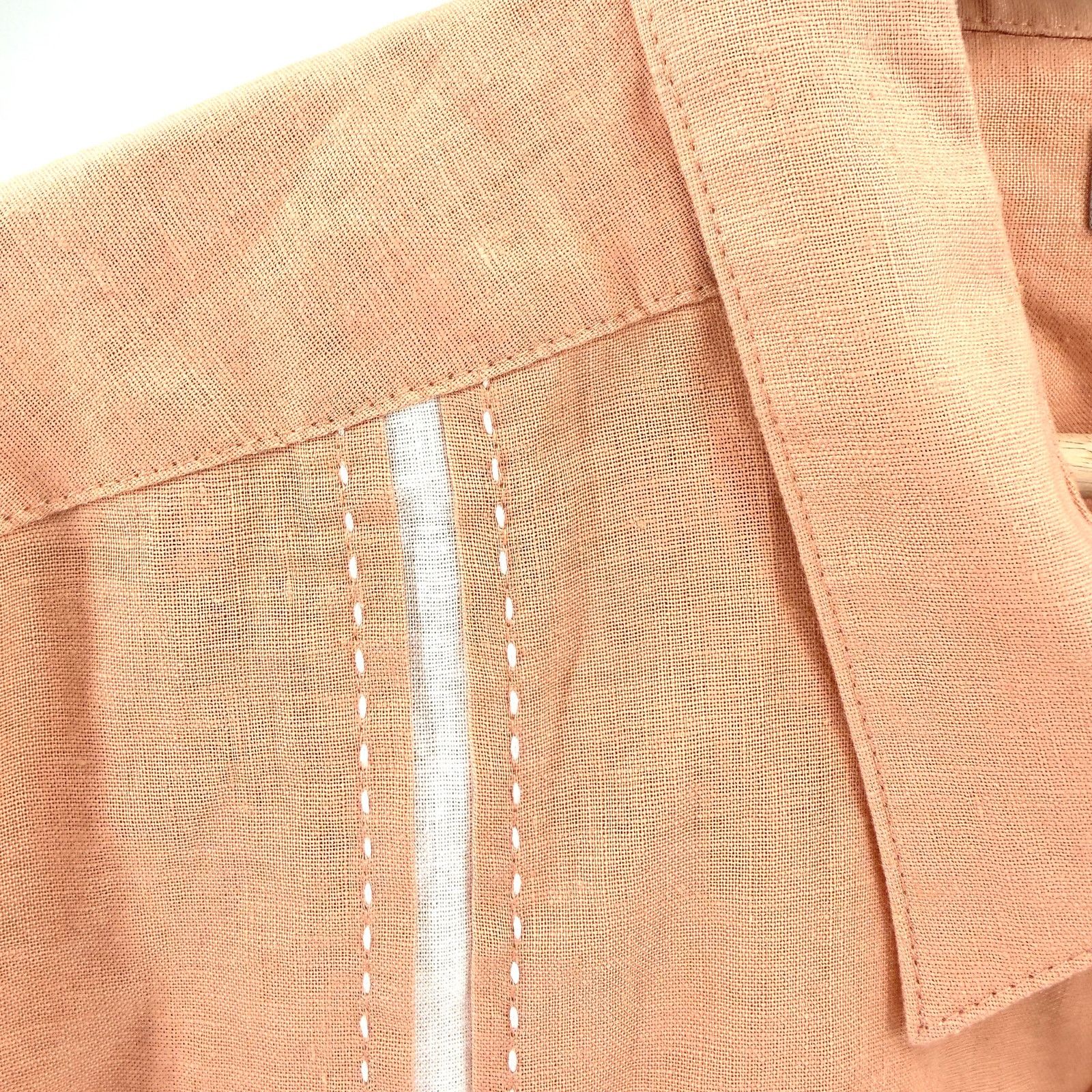 Cubavera Adobe Tan White Trim Bowling Guayabera Short Sleeve Shirt Size US XXL / EU 58 / 5 - 3 Thumbnail