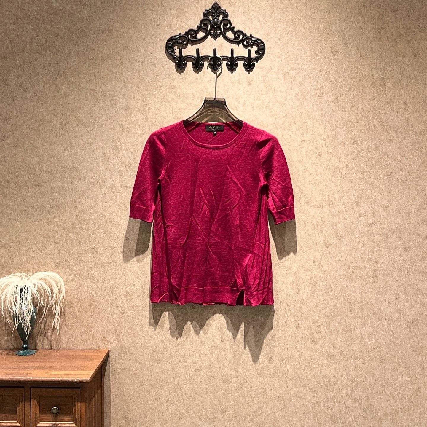 Loro Piana Loro Piana Silk Linen Short Sleeve Knit Top Size 38 Size XS / US 0-2 / IT 36-38 - 1 Thumbnail