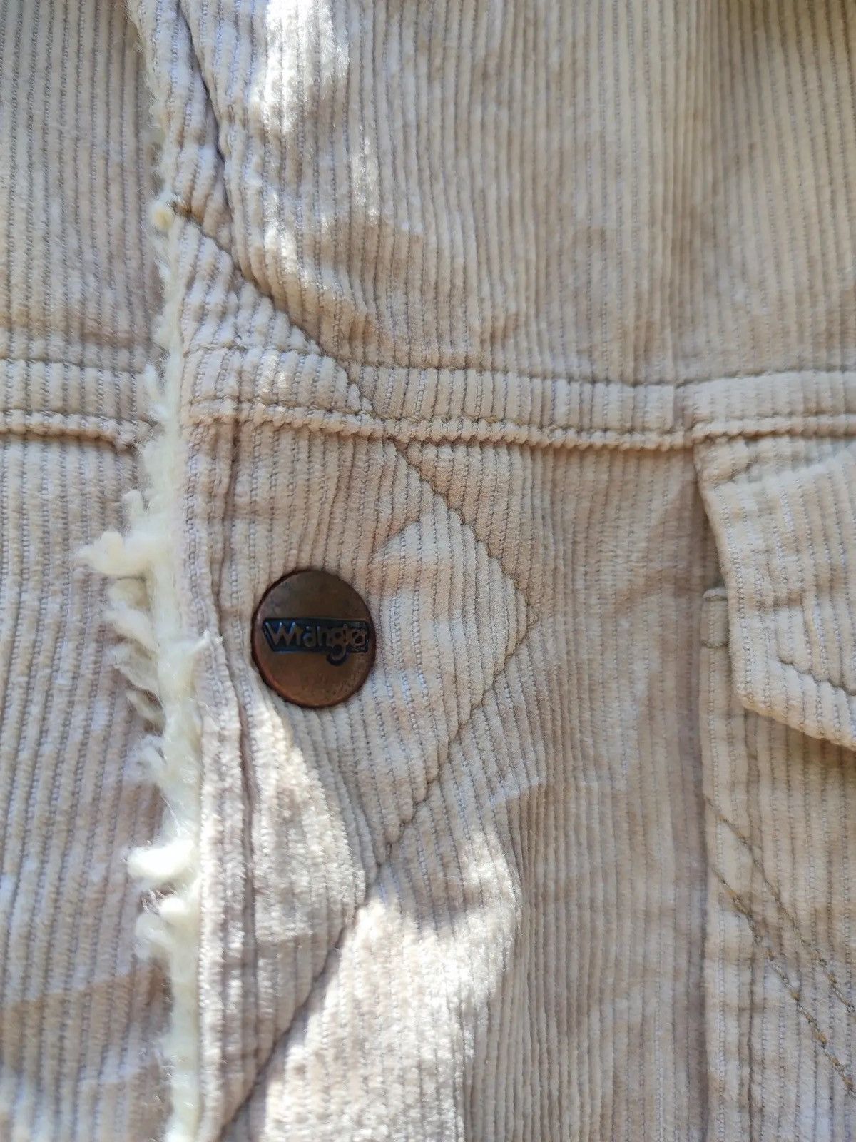 Wrangler Vintage Wrangler Wrange Coat Sherpa-Lined Corduroy Jacket Size US M / EU 48-50 / 2 - 9 Thumbnail