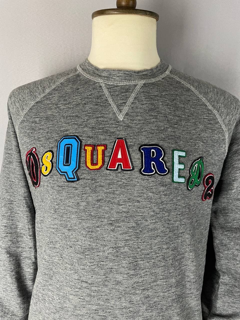 Dsquared2 Dsquared2 Sweatshirt Crewneck Grey Size US L / EU 52-54 / 3 - 4 Thumbnail