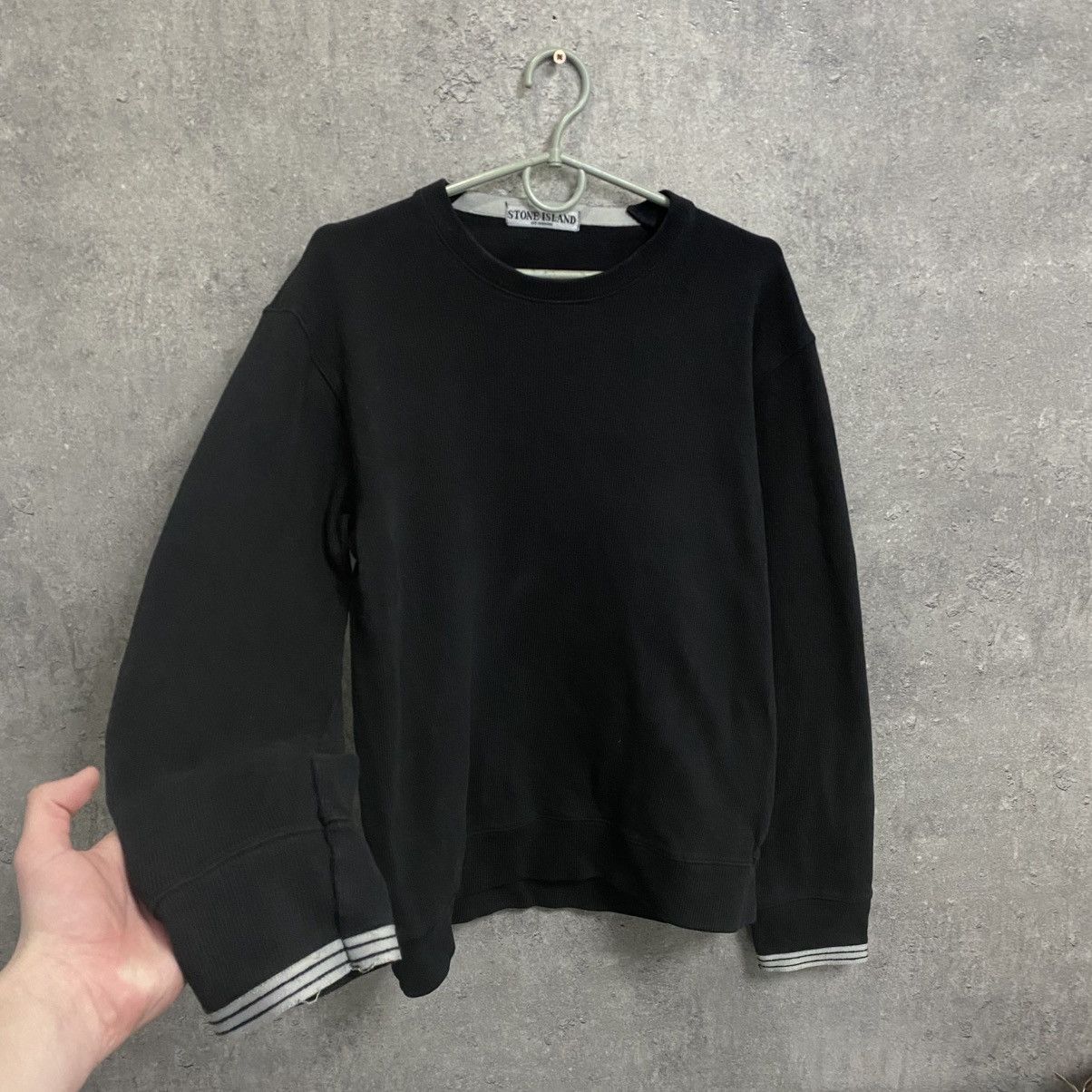 Stone Island Vintage Stone Island Italy Big Logo Crewneck Sweatshirt Size US M / EU 48-50 / 2 - 6 Thumbnail