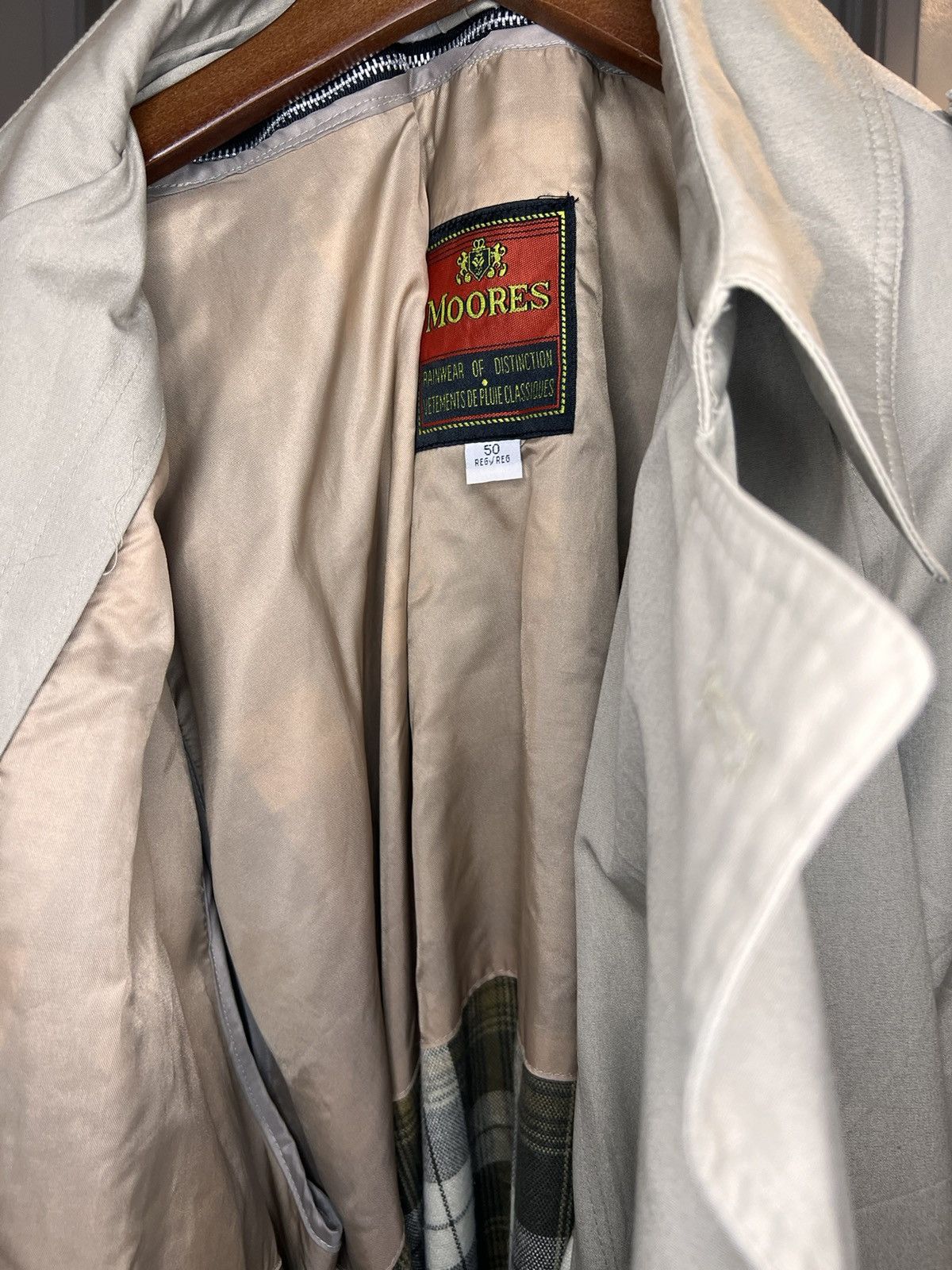 Vintage Moores raincoat Size US M / EU 48-50 / 2 - 2 Thumbnail