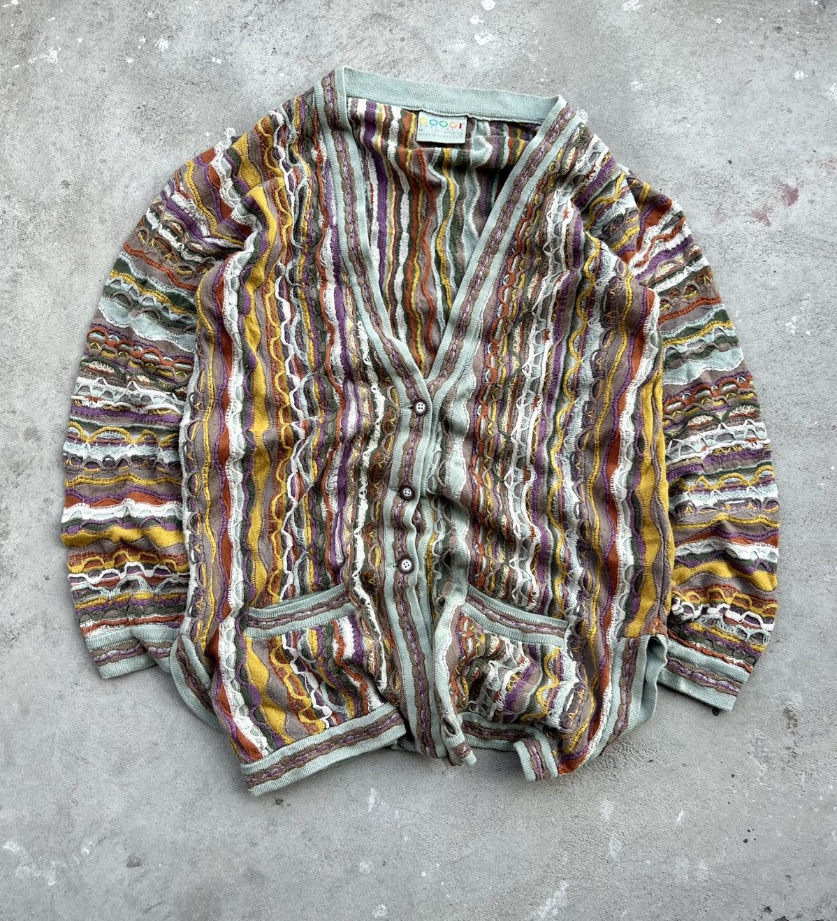 Coogi BEAUTIFUL WOMEN’s COOGI CABLE CARDIGAN Size M / US 6-8 / IT 42-44 - 1 Thumbnail