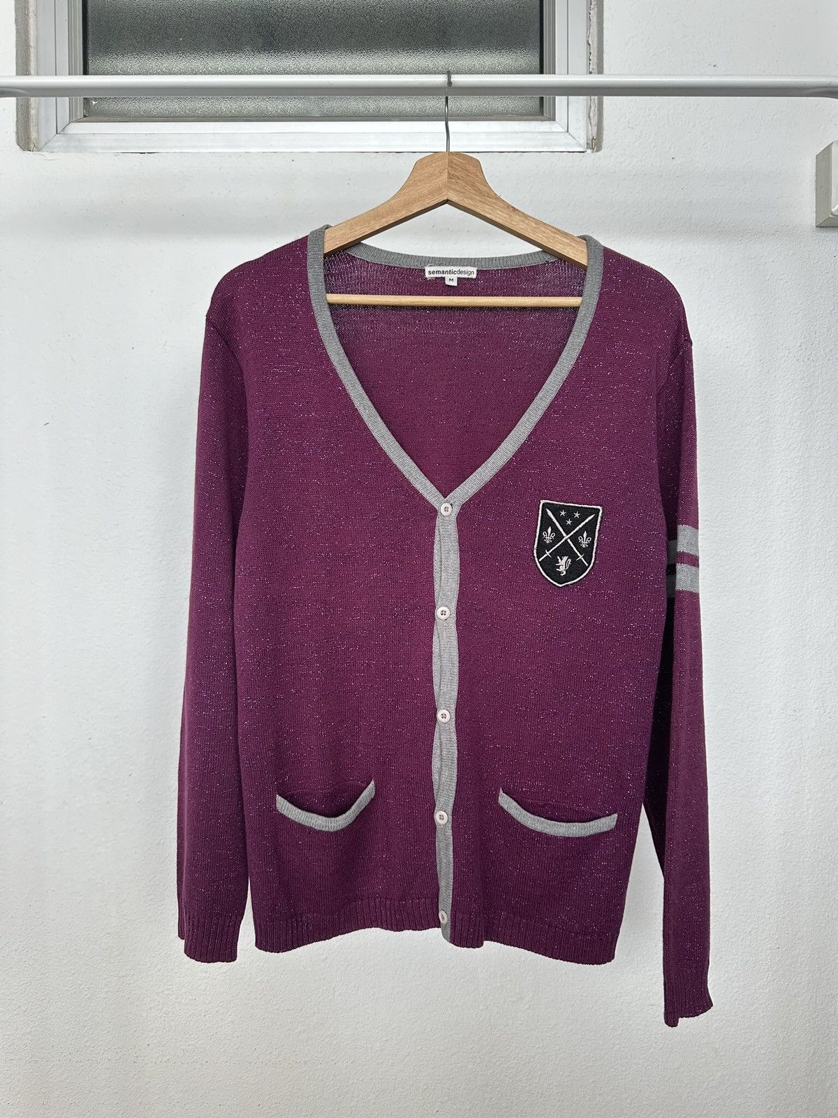 semanticdesign 2000's Semantic Design glitter gothic j-rock cardigan Size US M / EU 48-50 / 2 - 8 Thumbnail