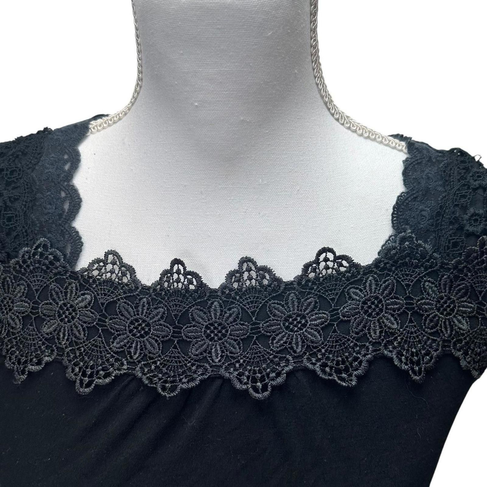 Designer Women's Black Vests-tanks-cami Size ONE SIZE - 2 Thumbnail