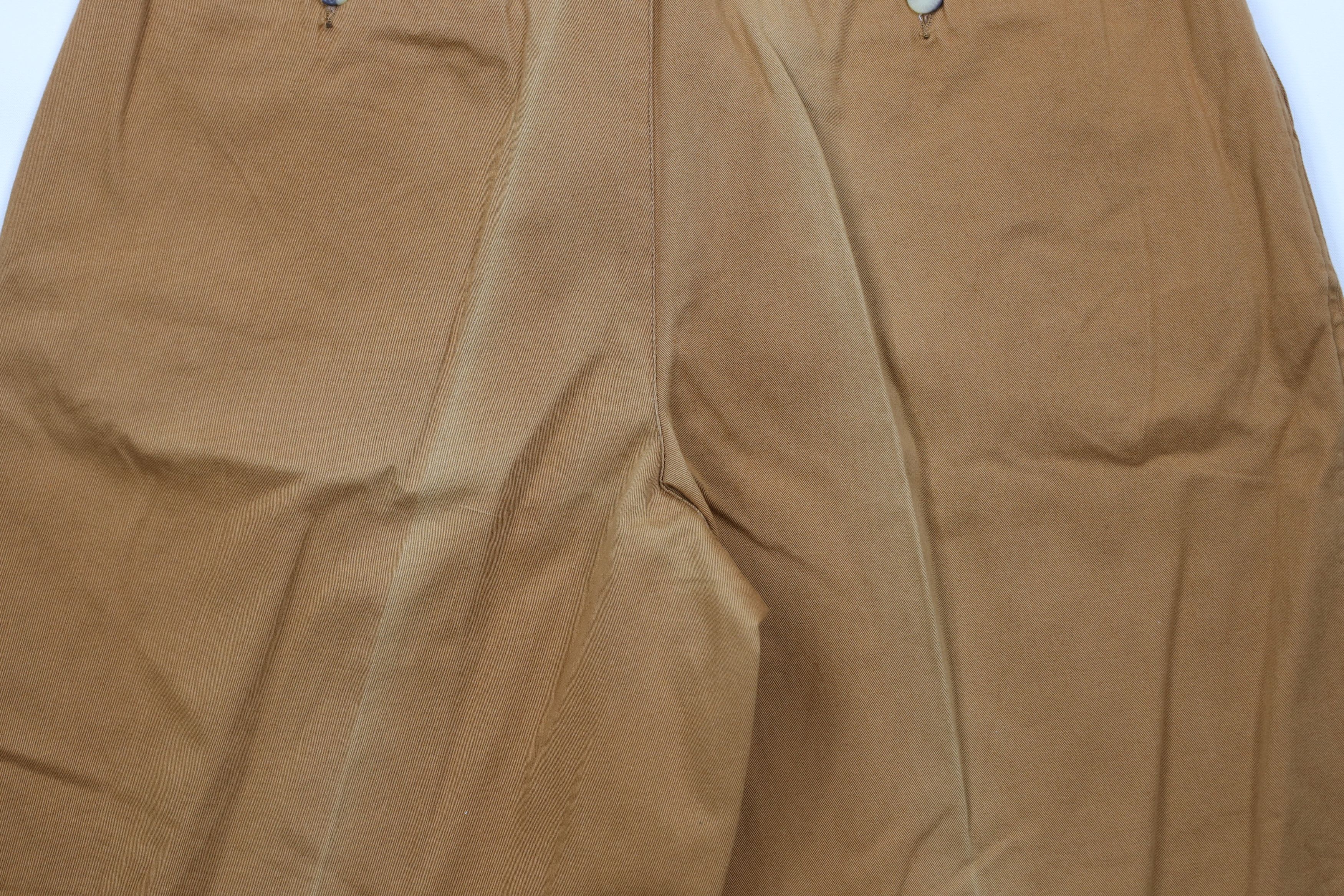 Vintage Deadstock Vintage 90s Streetwear Chino Shorts Brown Cotton Size US 32 / EU 48 - 12 Thumbnail