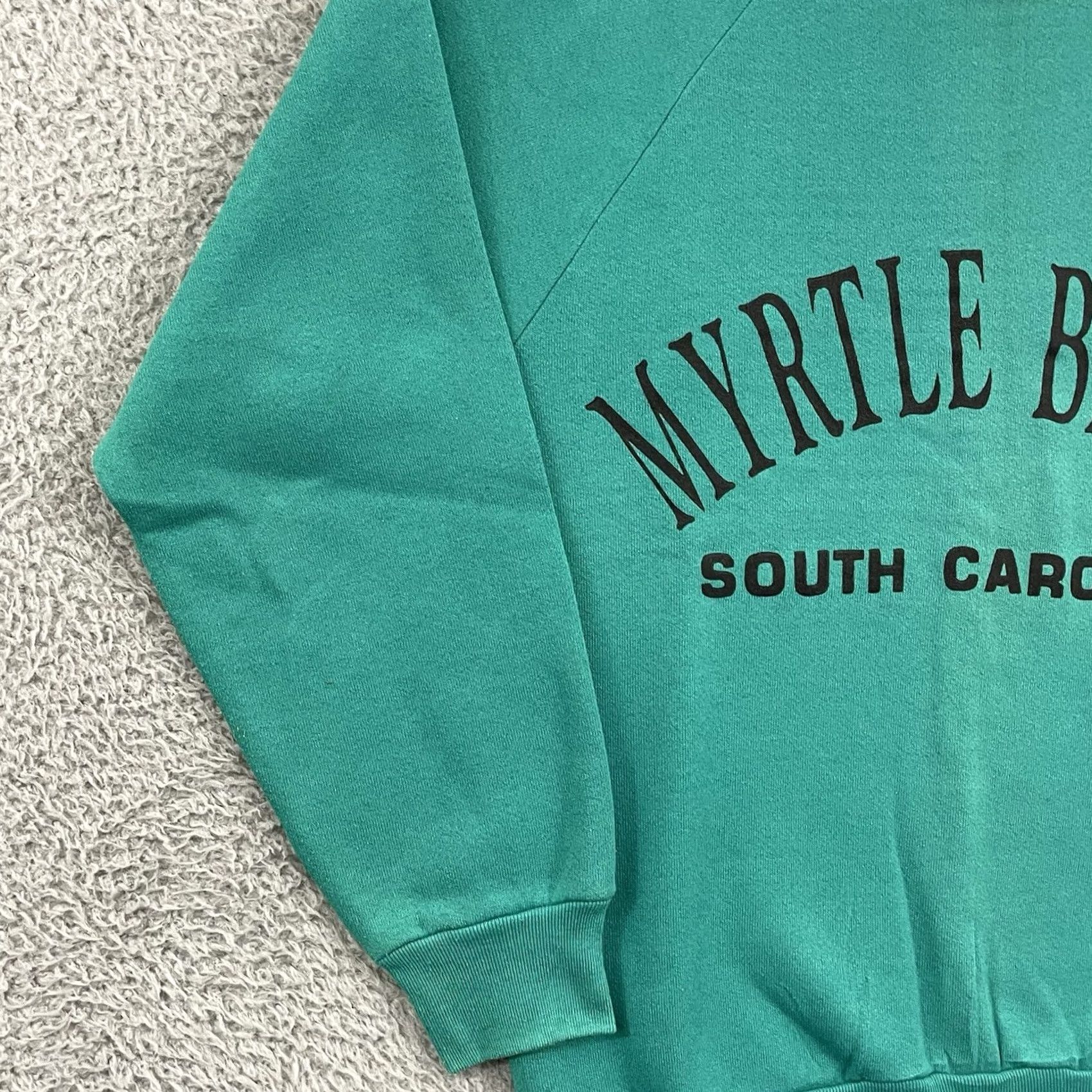 Fruit Of The Loom VINTAGE Myrtle Beach Sweatshirt Adult Medium 80s Travel Nature Outdoor Pullover Size US M / EU 48-50 / 2 - 6 Thumbnail
