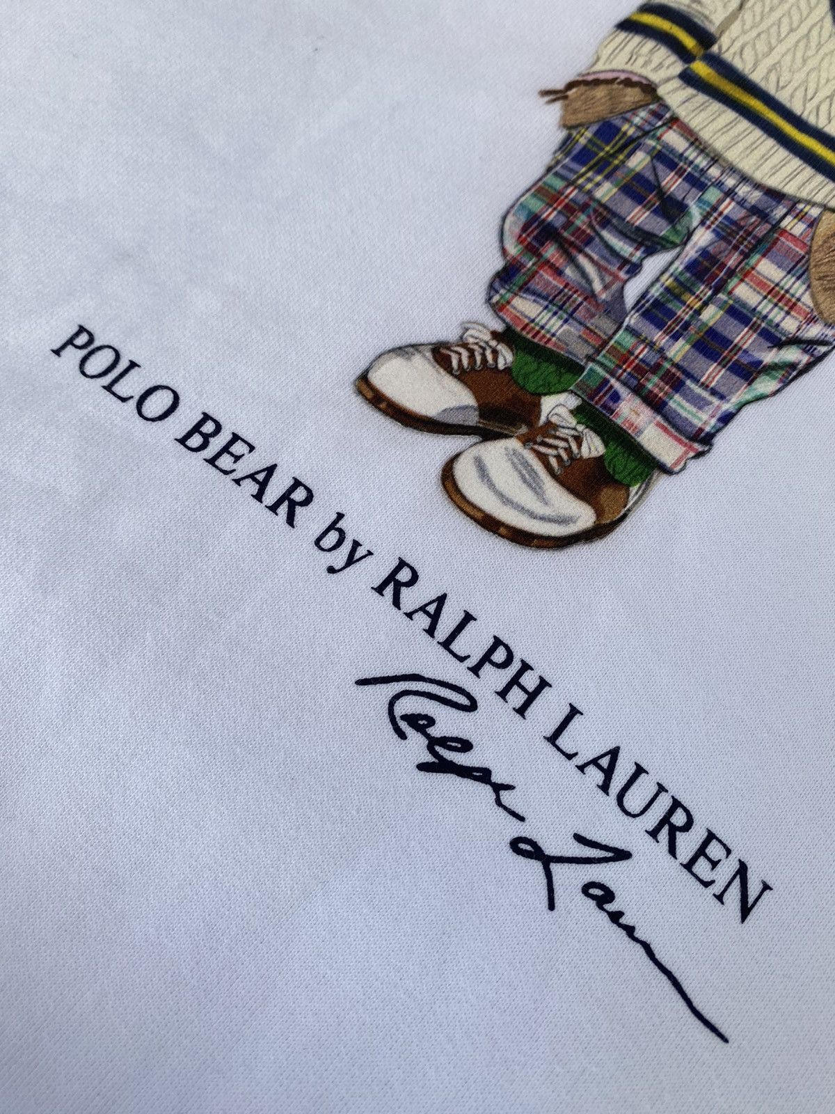 Polo Ralph Lauren Polo Ralph Lauren Polo Bear Fleece Hoodie Multi Color Y2K Size US XXL / EU 58 / 5 - 8 Thumbnail