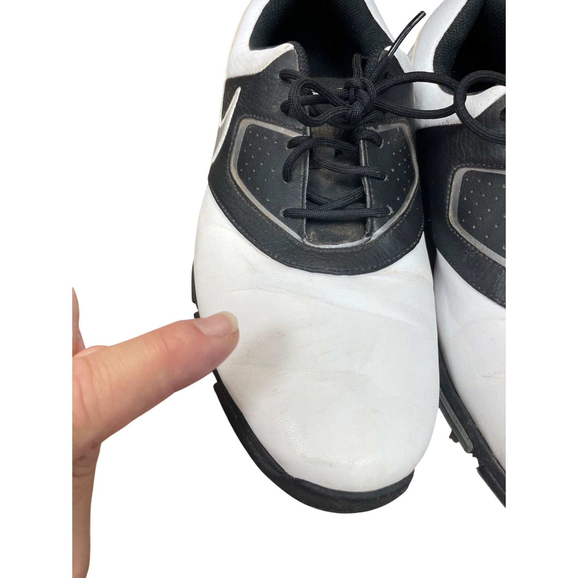 Nike Nike Tour Golf Mens Black White TW Golf Shoes Sneakers Sz 9. Size US 9.5 / EU 42-43 - 16 Thumbnail