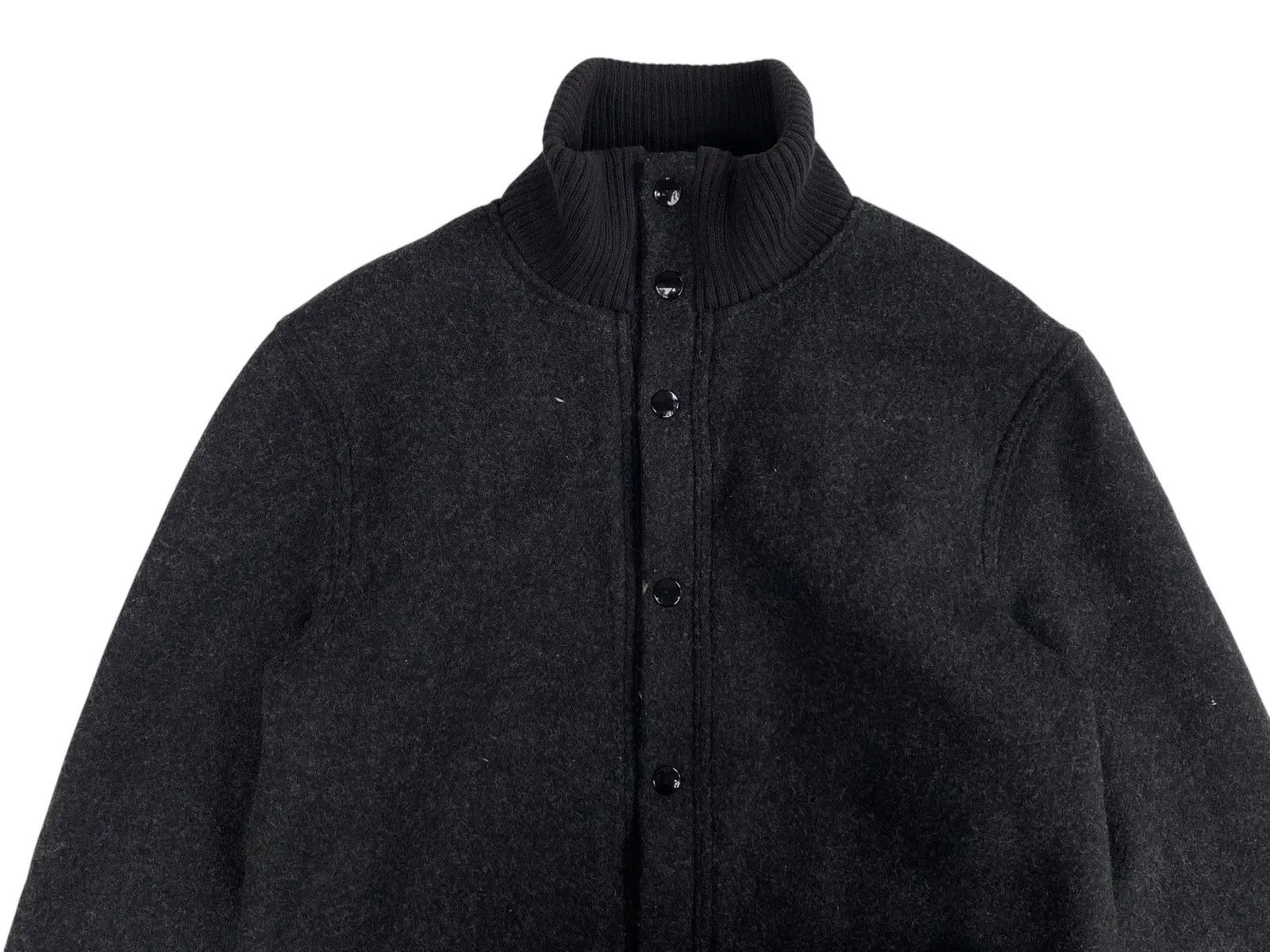 Beams Plus Beam Boy By Beam Plus Wool Long Jacket Black Size US S / EU 44-46 / 1 - 4 Thumbnail