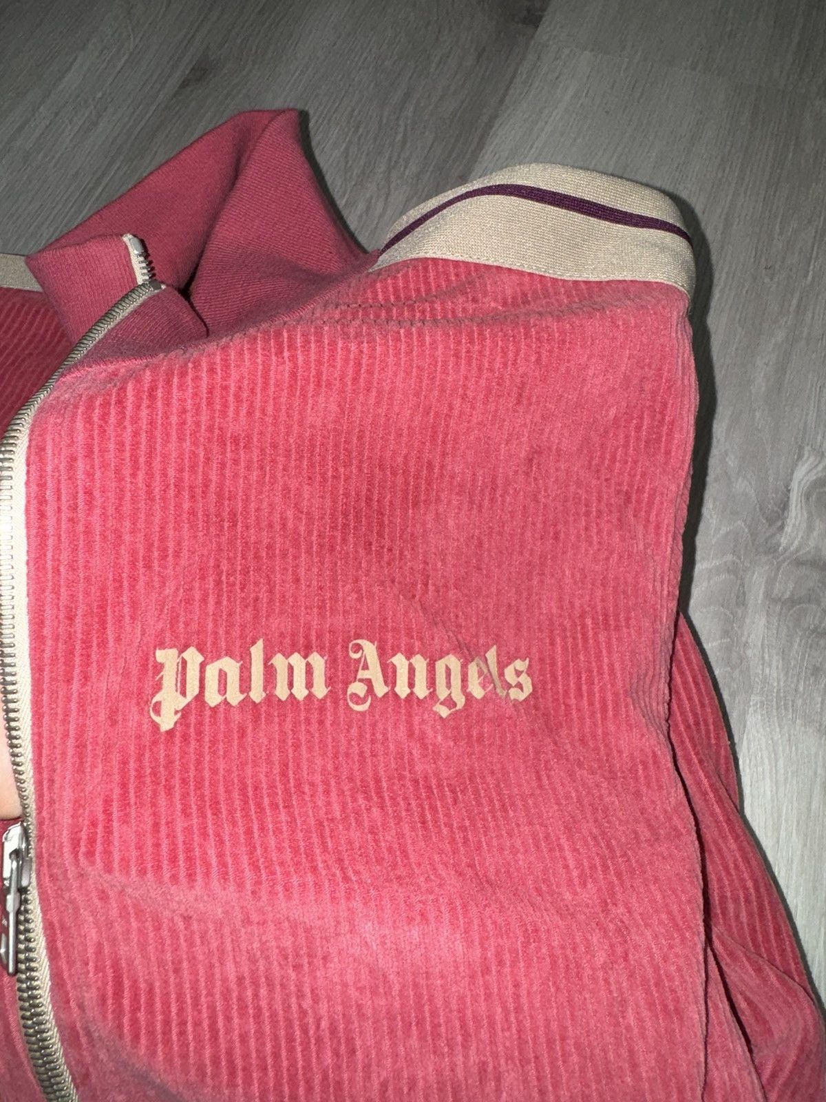 Palm Angels Palm Angels Suede Track Jacket Size US S / EU 44-46 / 1 - 5 Thumbnail