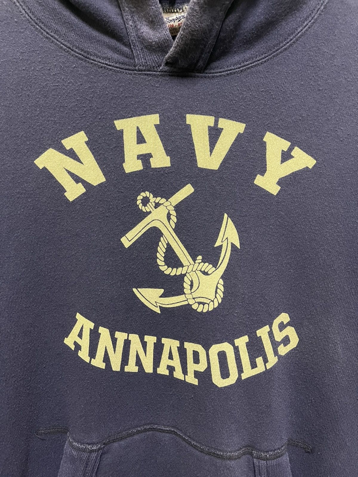 Buzz Rickson's Buzz Rickson Sportwear Hoodie Navy Annapolis Japan Size US M / EU 48-50 / 2 - 8 Thumbnail