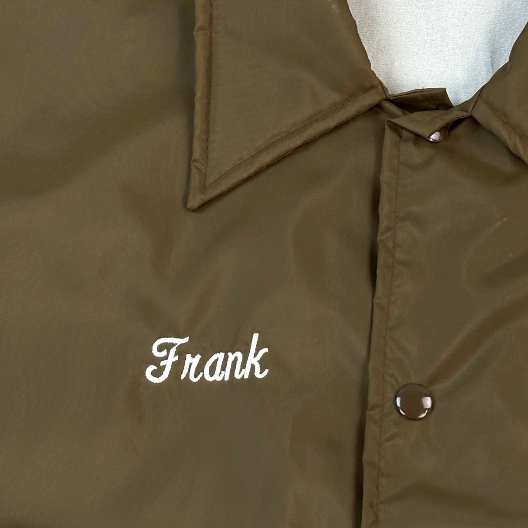 Vintage Vintage Rennoc Coaches Jacket Mens XL Brown 80s USA USA 80s Windbreaker Jacket Men XL Brown 80s Size US XL / EU 56 / 4 - 3 Thumbnail