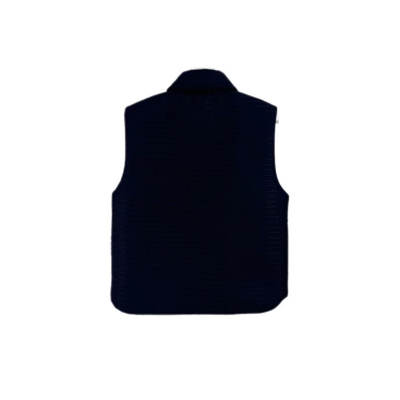 Prada Prada Size 36 Black full logo metal triangle thick vest 2 Size US XS / EU 42 / 0 - 2 Thumbnail