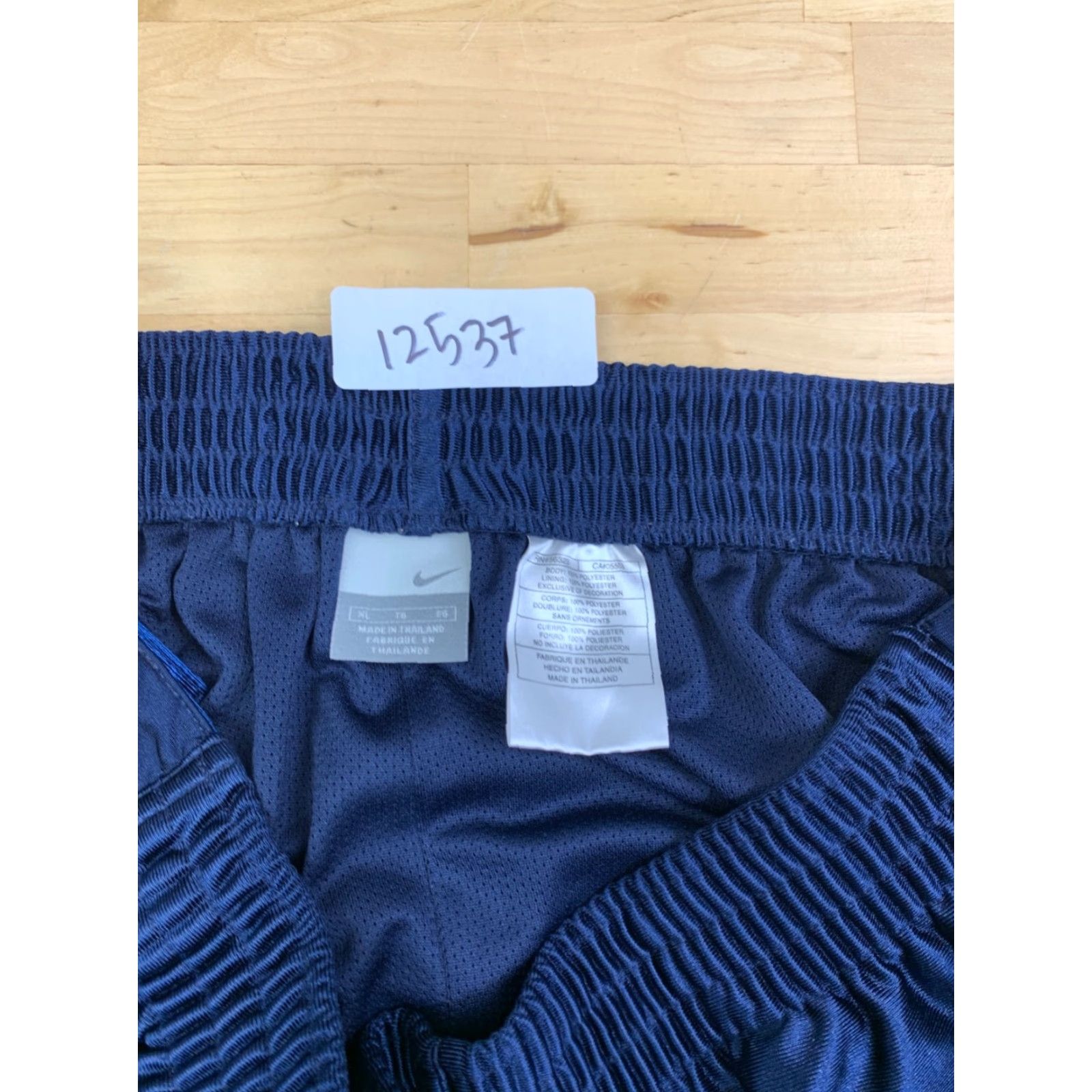 Nike VINTAGE Nike Breakaway Warmup Pants Mens XL Blue Basketball Track Pants Buttoned Side | Nike Men XL Blue Pants Vintage Breakaway Warmup Size US 36 / EU 52 - 2 Thumbnail