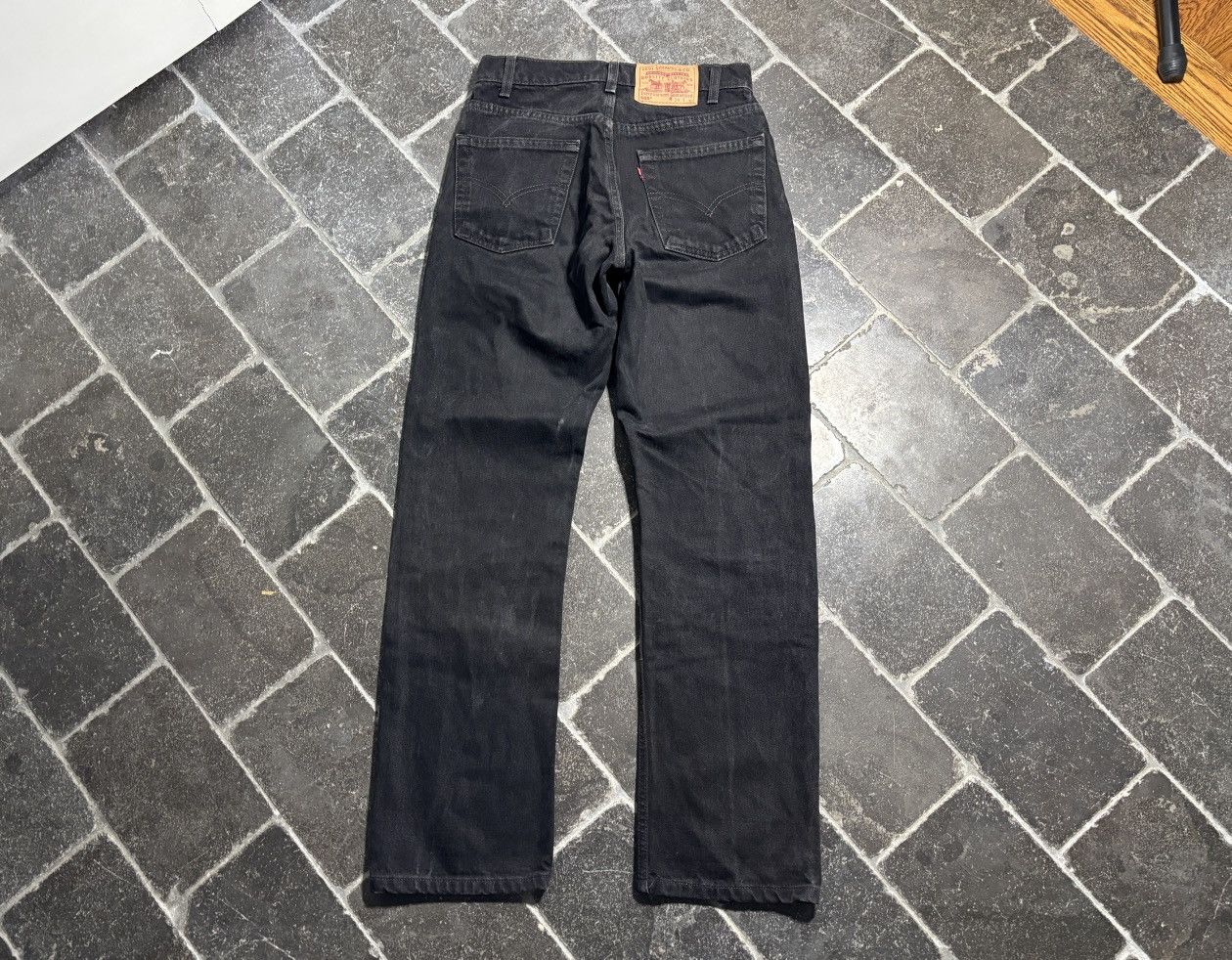 Levi's 1990’s Levi’s 505 Vintage Levi’s Made in Canada Black 29x30 Size US 29 - 16 Thumbnail