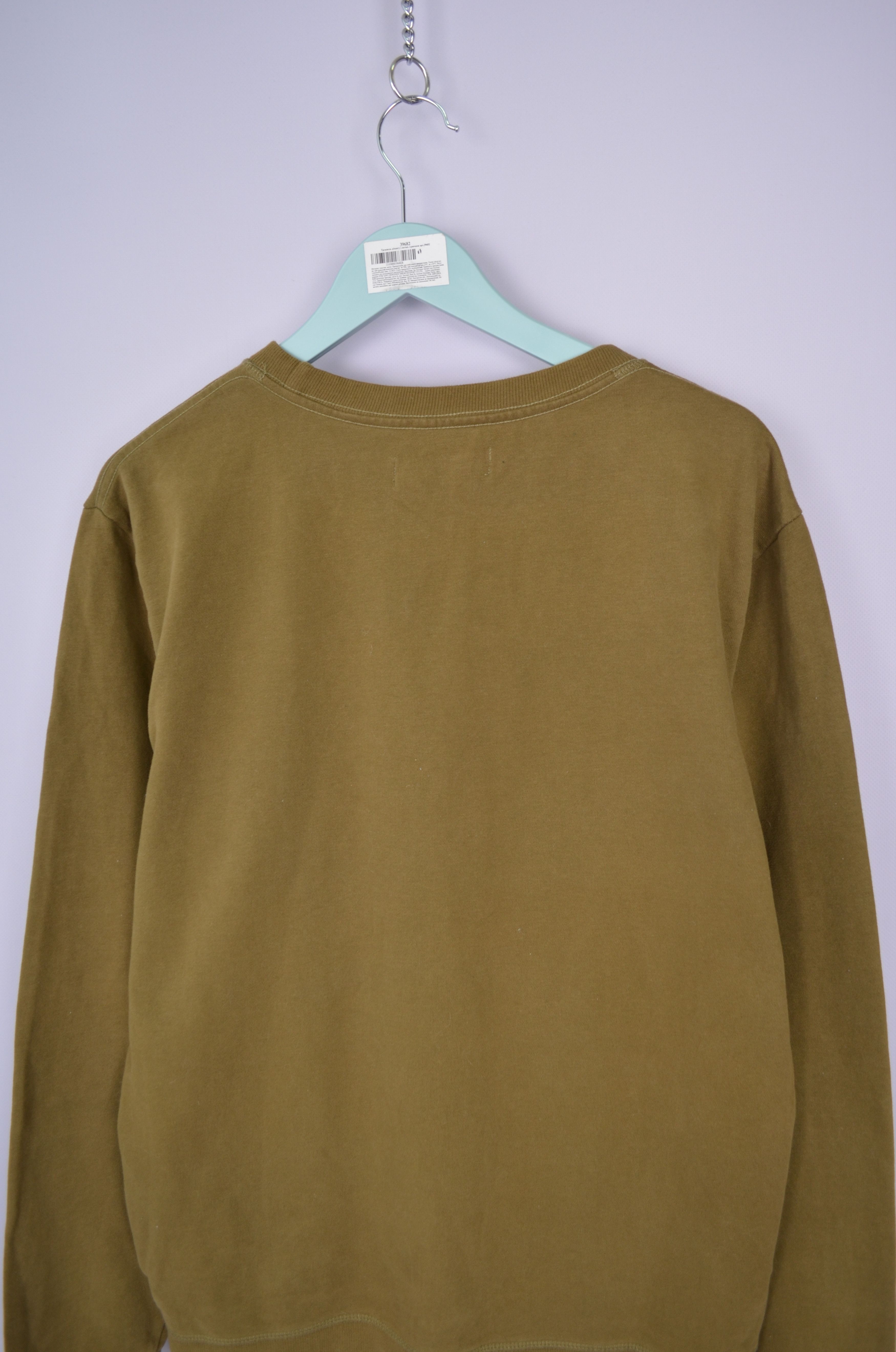 Allsaints AllSaints Aven Crewneck Mustard Sweatshirt Size M Size US M / EU 48-50 / 2 - 8 Thumbnail