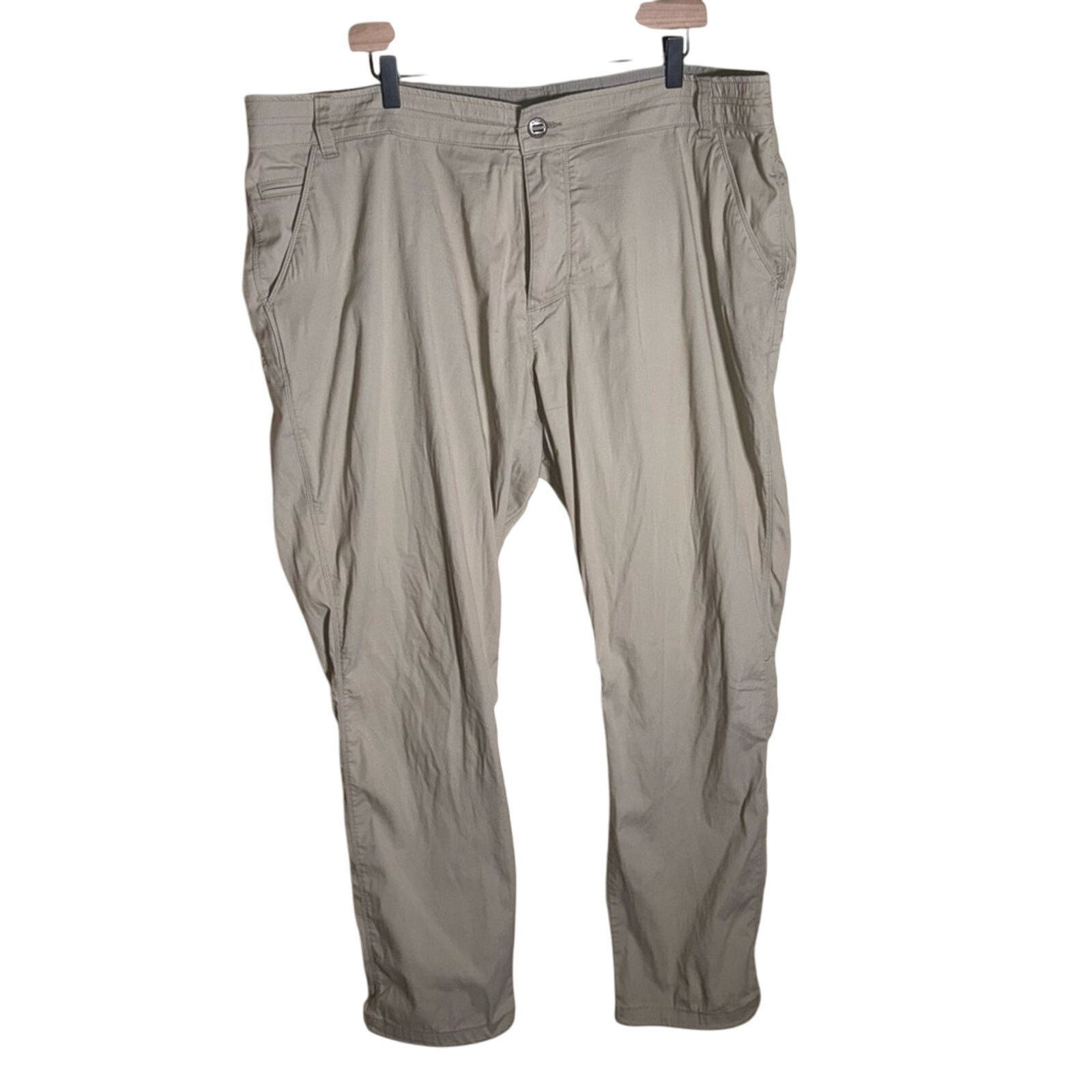 Kuhl KÜHL Khaki outdoor lightweight hiking gorpcore Pants 42x30 Size US 42 / EU 58 - 1 Thumbnail