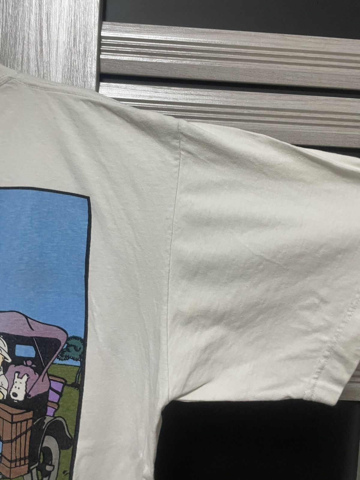 Vintage Vintage 90s Tintin in the Congo Graphic Cartoon T-Shirt XL Size US XL / EU 56 / 4 - 5 Thumbnail