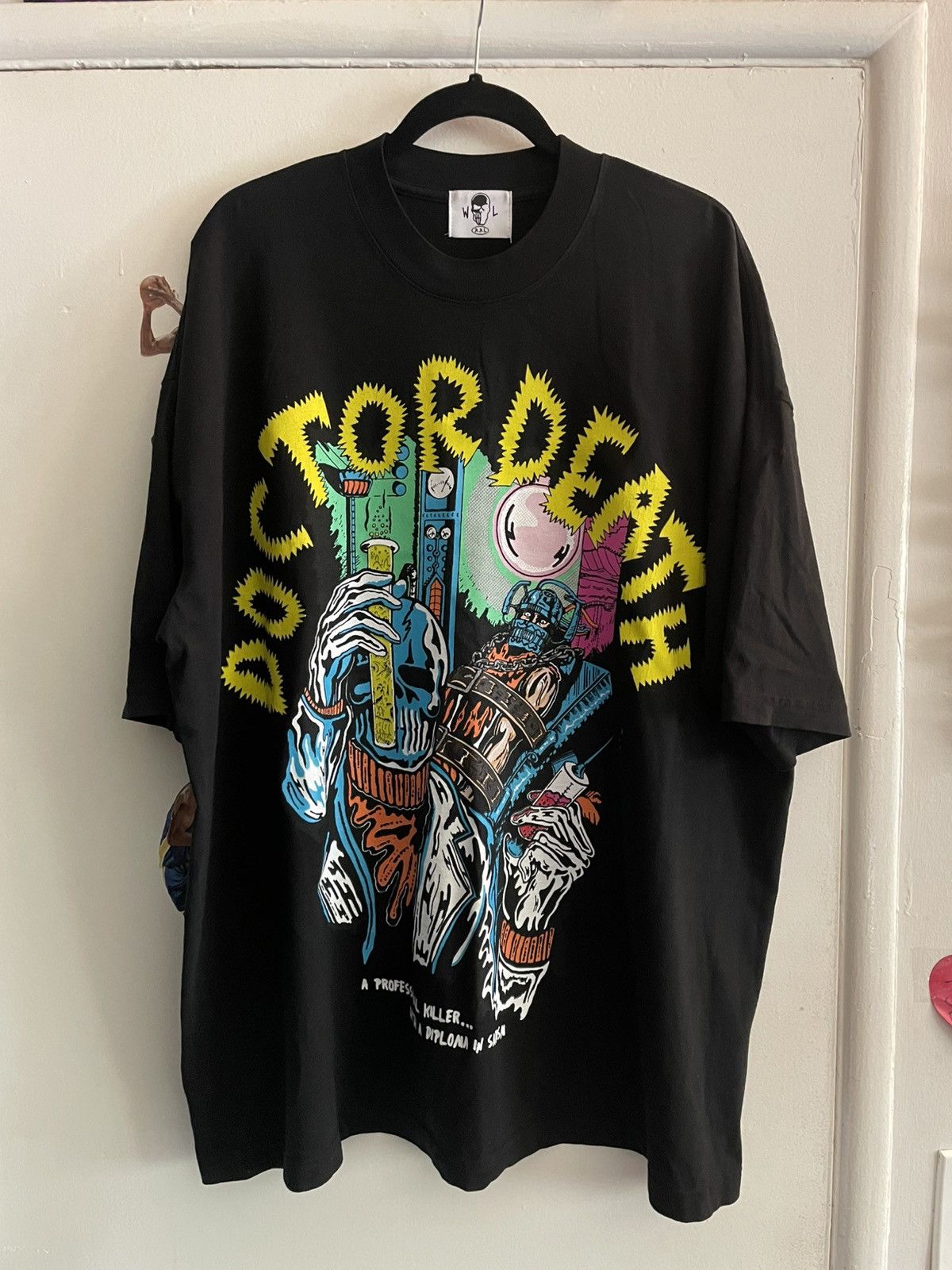 warren lotas \"DOCTOR DEATH\" パーカー Mサイズ warren lotas 