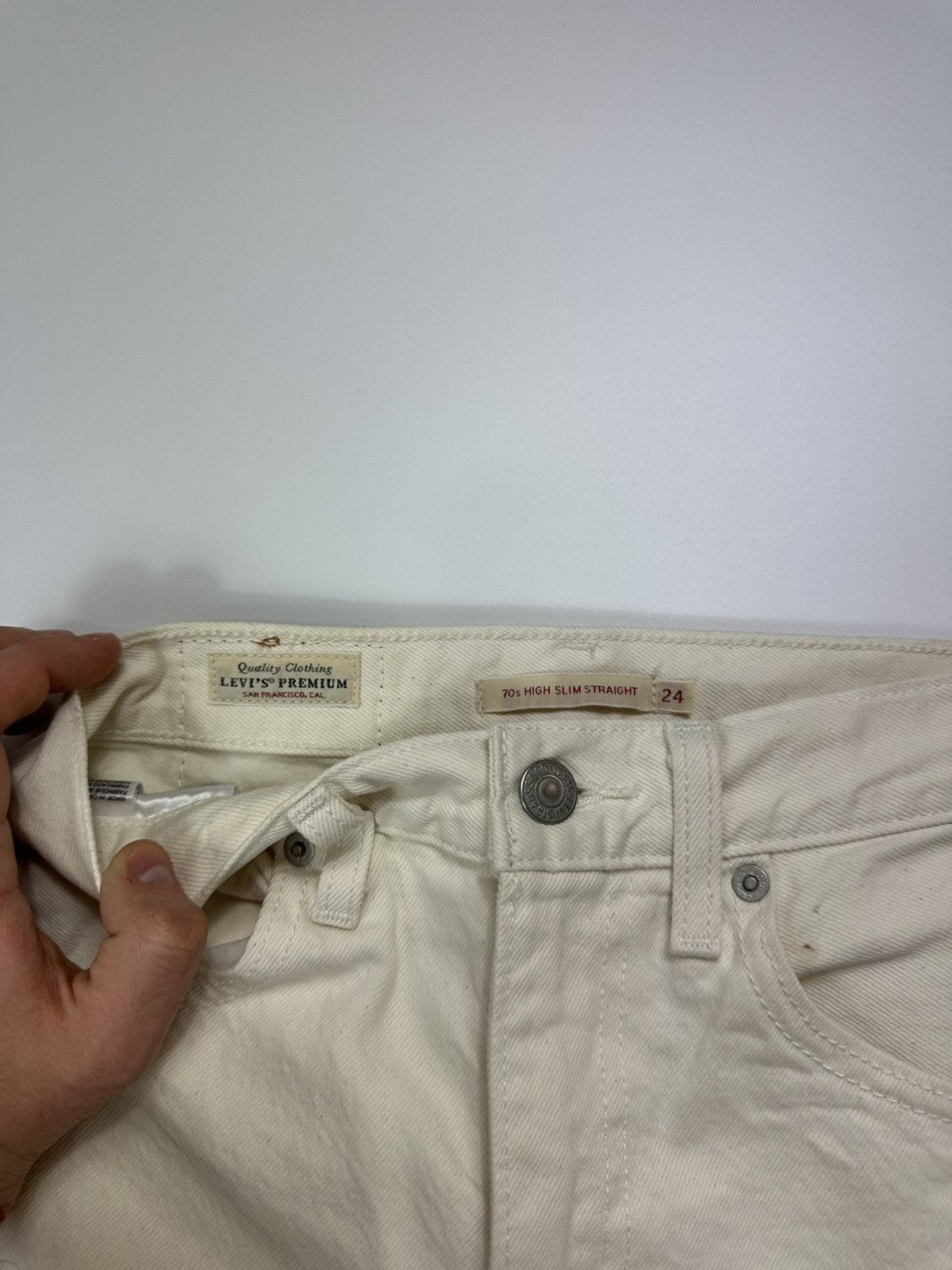 Levi's Levi's Premium High Slim Straight 24 Denim Size US 26 / EU 42 - 7 Thumbnail