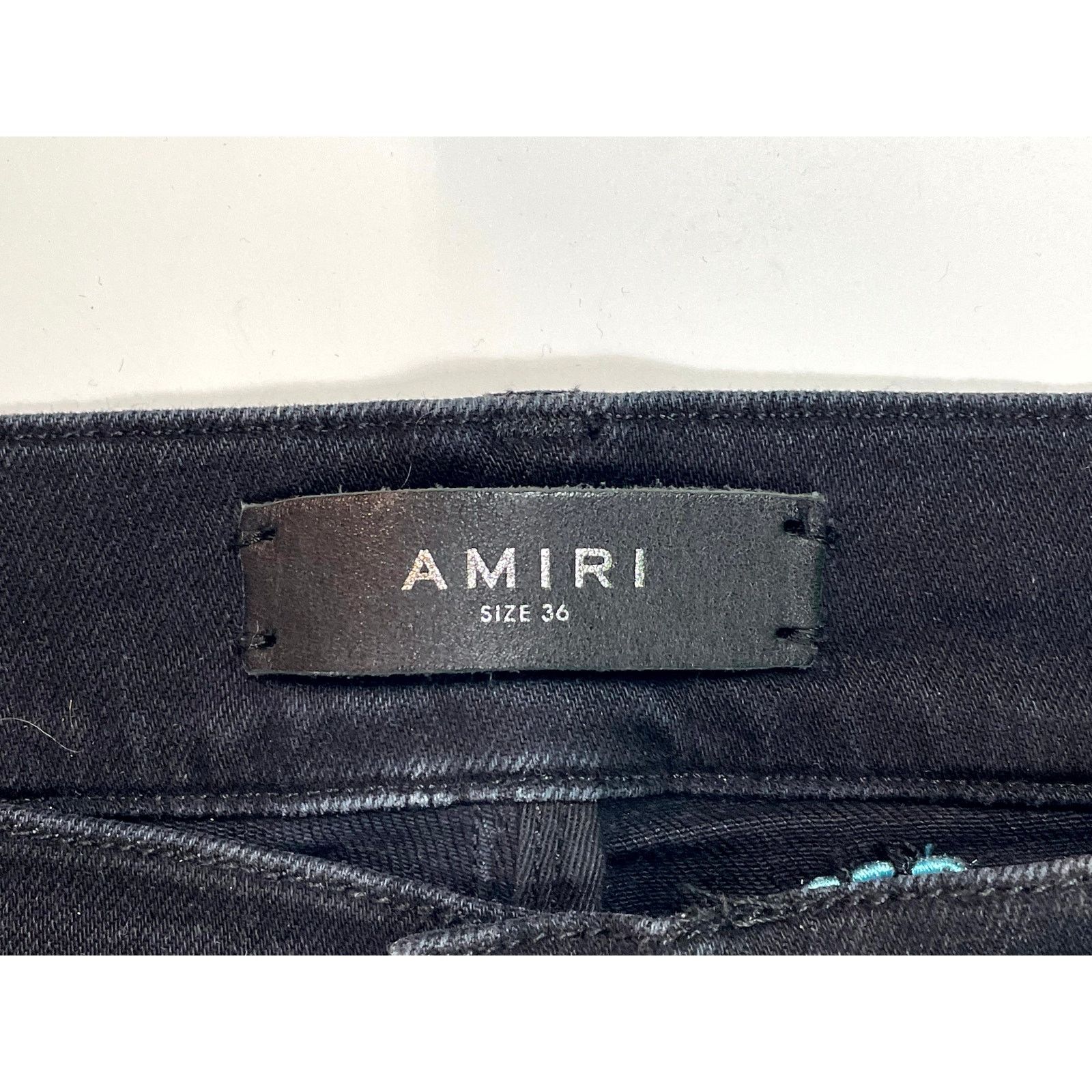 Amiri Amiri Chemist Blue & Black Jeans Size US 36 / EU 52 - 3 Thumbnail