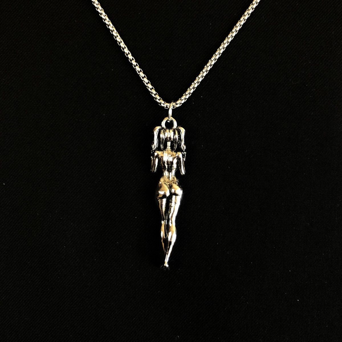 Jewelry Punk Necklace Gothic Chain Size ONE SIZE - 5 Thumbnail