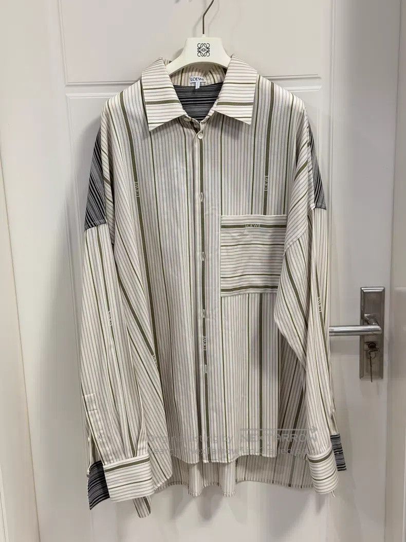 Loewe Loewe size 41 Long Sleeve Shirt Jacket Size US S / EU 44-46 / 1 - 1 Thumbnail
