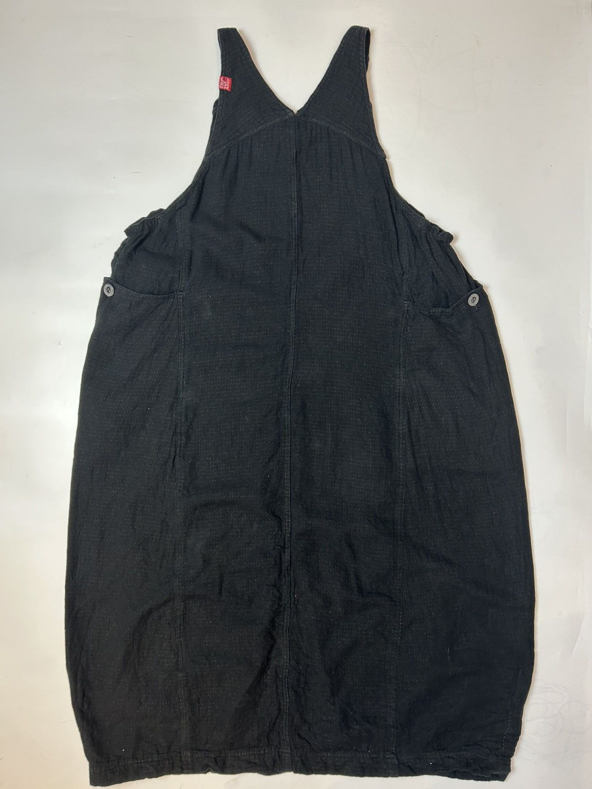 Hai Sporting Gear × Issey Miyake × Japanese Brand HAI SPORTING GEAR DUNGAREE MIDI DRESS Size M / US 6-8 / IT 42-44 - 6 Thumbnail