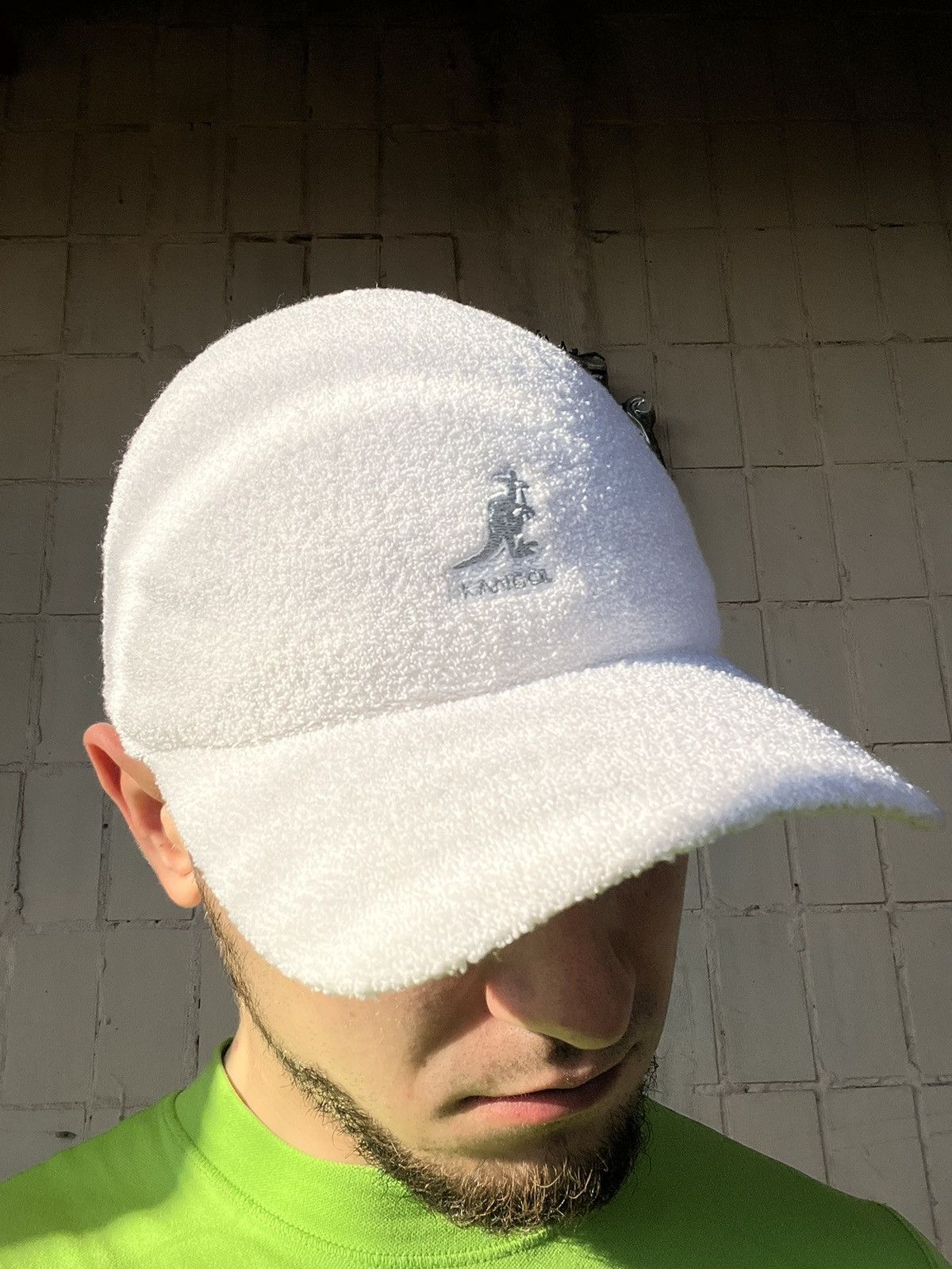 Kangol Vintage Hat Kangol Y2K Cap Bermuda White Cap Size ONE SIZE - 1 Thumbnail