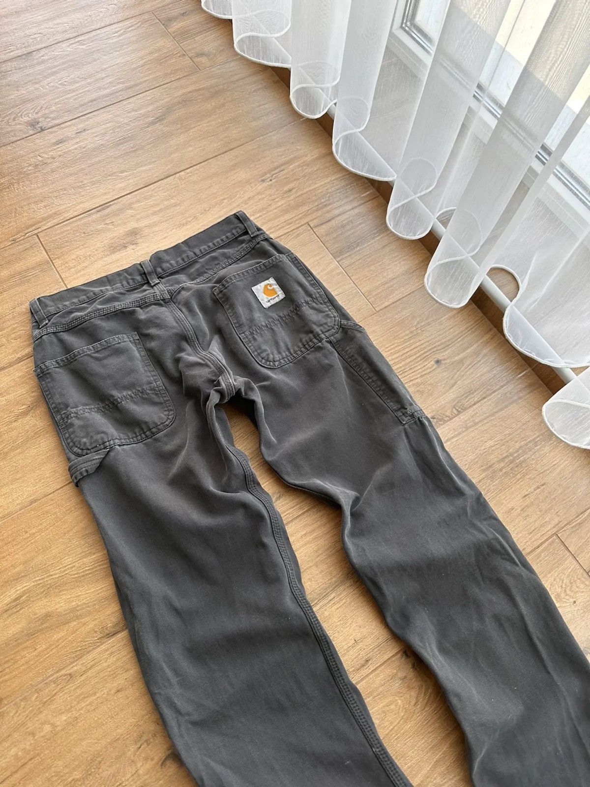 Vintage Carhartt WIP Fort Pants Faded Green Cargo Pants