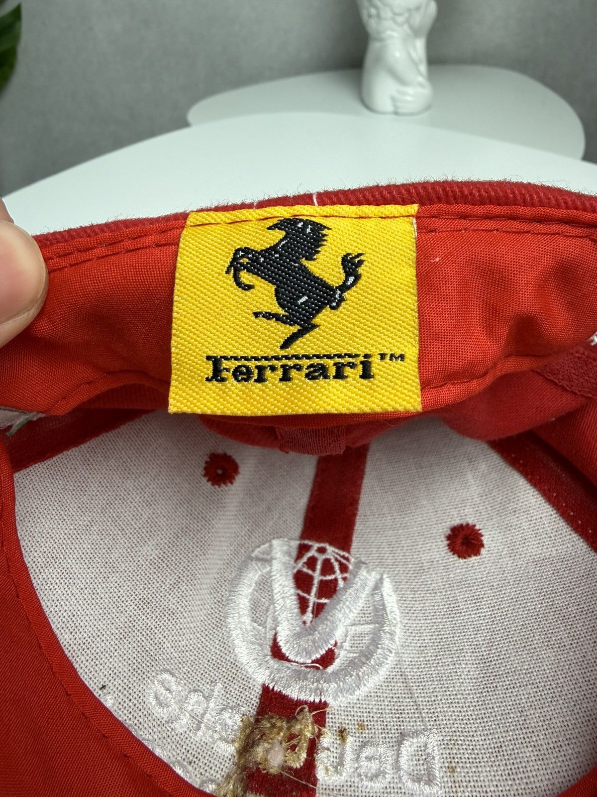 Ferrari F1 Michael Schumacher Ferrari Vintage 1996 Cap Rad Size ONE SIZE - 6 Thumbnail