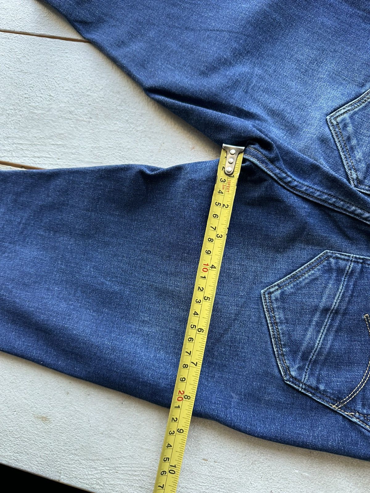 G-Star VNTG🚨G STAR RAW Jeans Washed Distressed Denim y2k Size 23" - 14 Thumbnail