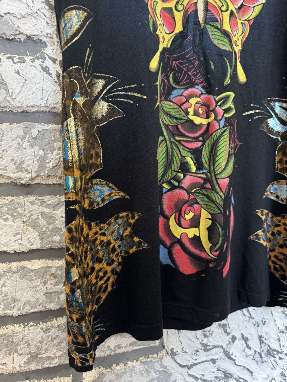 Christian Audigier Christian Audigier T-Shirt Black Size L Size L / US 10 / IT 46 - 2 Thumbnail
