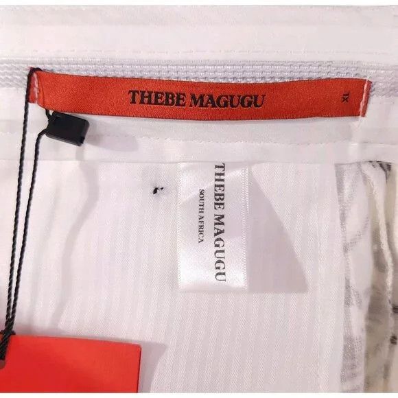 Thebe Magugu Thebe Magugu Chaps Trousers Size XL Mens Gray White Size US 36 / EU 52 - 11 Thumbnail