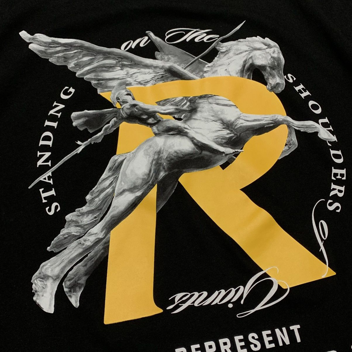 Represent Clo. Represent Small Giants Graphic Jet Black Tee Size US S / EU 44-46 / 1 - 3 Thumbnail