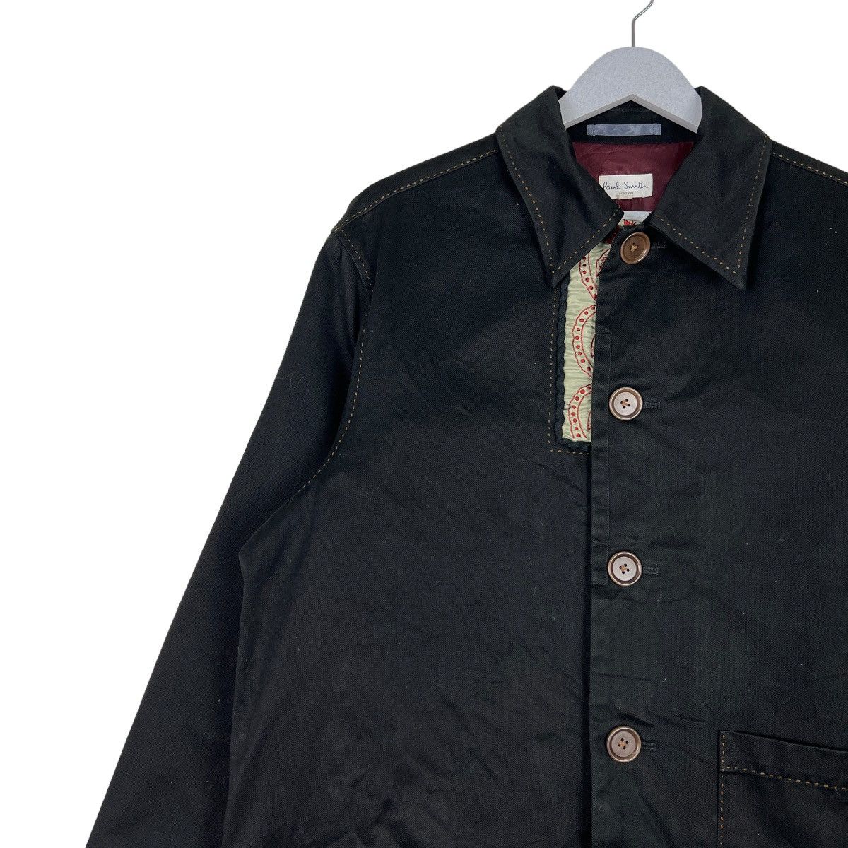 Paul Smith 🔥 PAUL SMITH PAISLEY COAT JACKET MADE IN JAPAN Size US L / EU 52-54 / 3 - 7 Thumbnail
