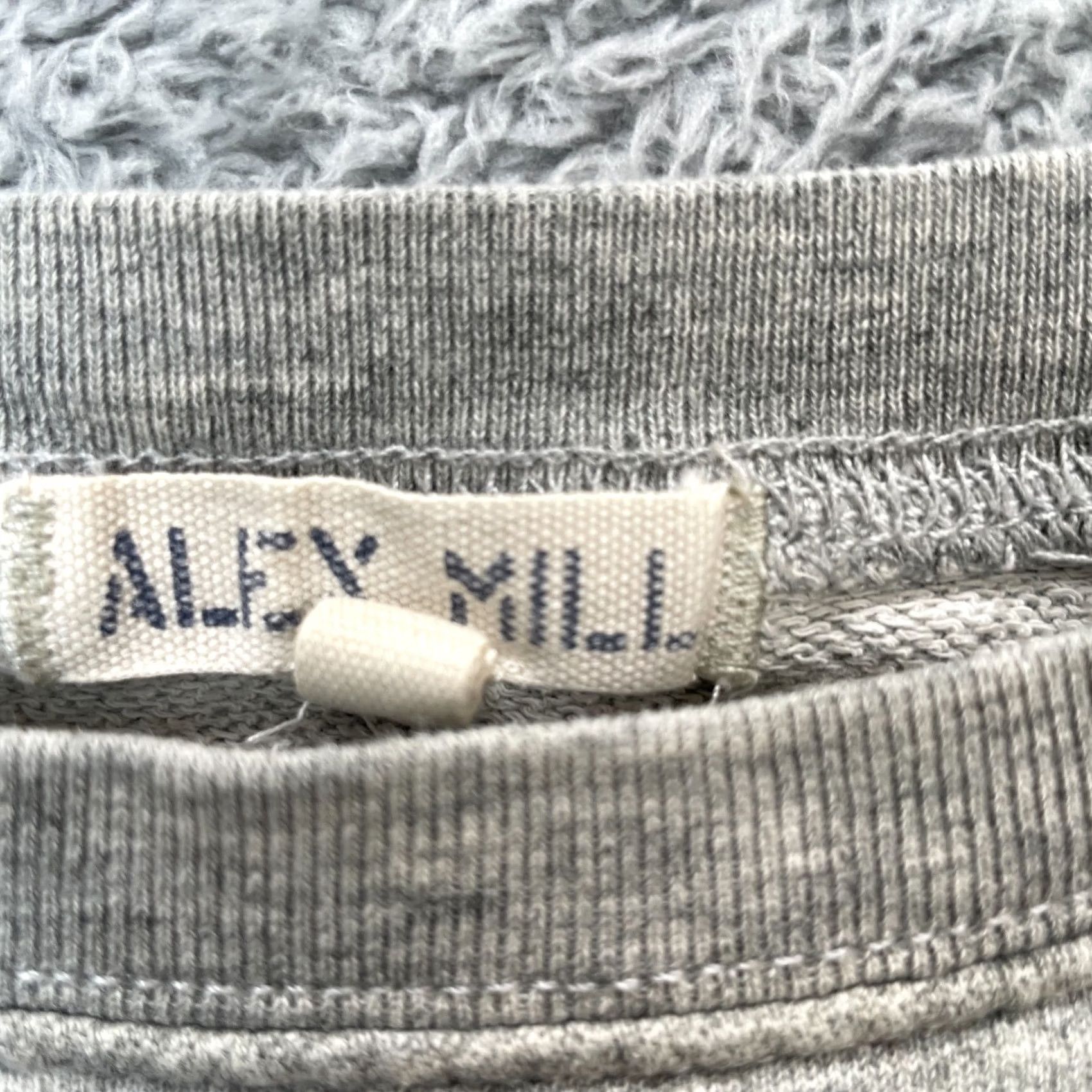 Alex Mill Alex Mill Sweatshirt Womens Medium Gray Heathered Cotton Terry Lined Side Slits Size M / US 6-8 / IT 42-44 - 3 Thumbnail