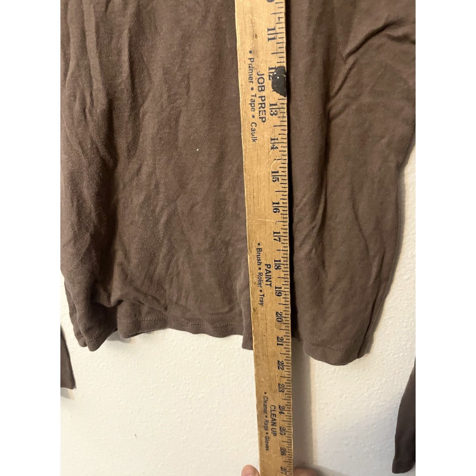 H&M H&M Women's T-Shirt Long Sleeve Purple Round Neck Small Size M / US 6-8 / IT 42-44 - 4 Thumbnail