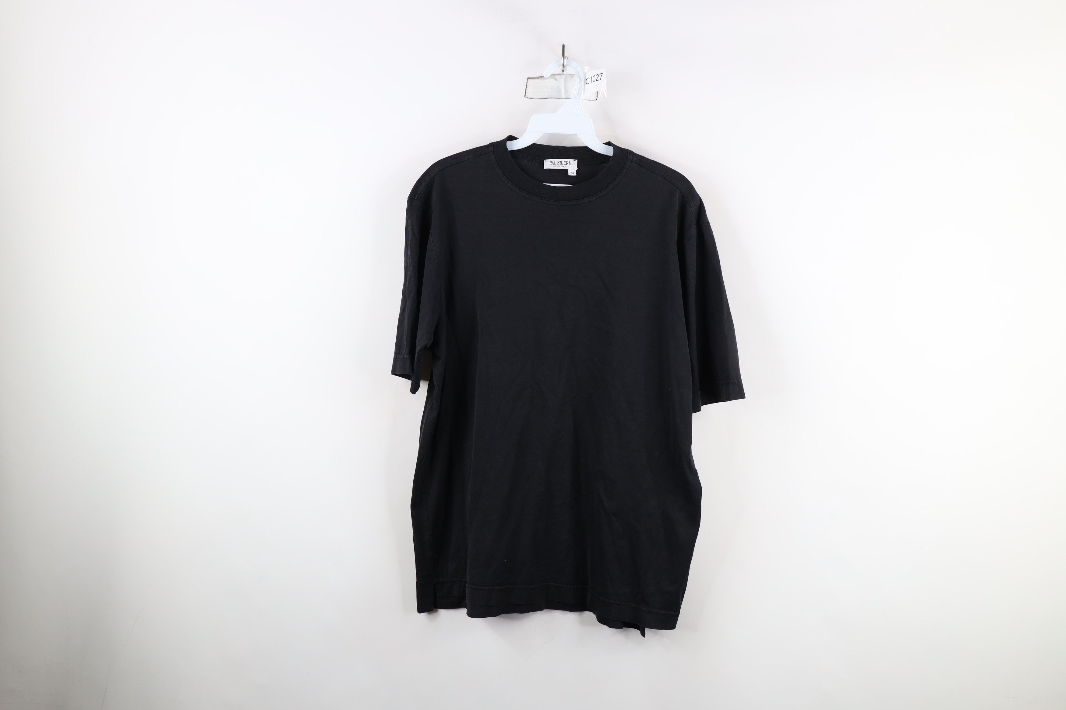 Vintage Vintage 90s Streetwear Cotton Short Sleeve T-Shirt Black Size US M / EU 48-50 / 2 - 1 Thumbnail