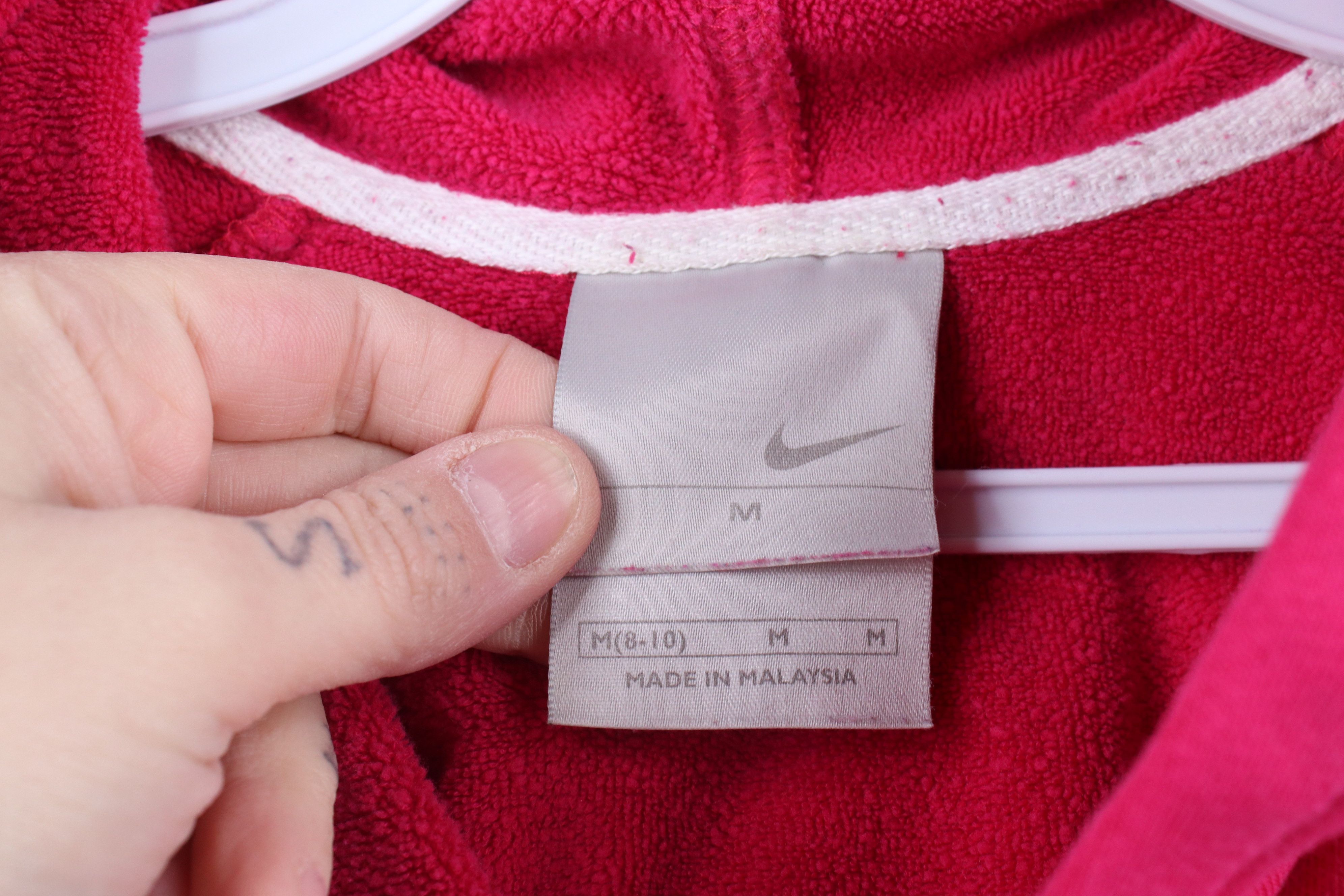Nike × Vintage Vintage Y2K Nike Travis Center Swoosh Hoodie Sweatshirt Size M / US 6-8 / IT 42-44 - 9 Thumbnail