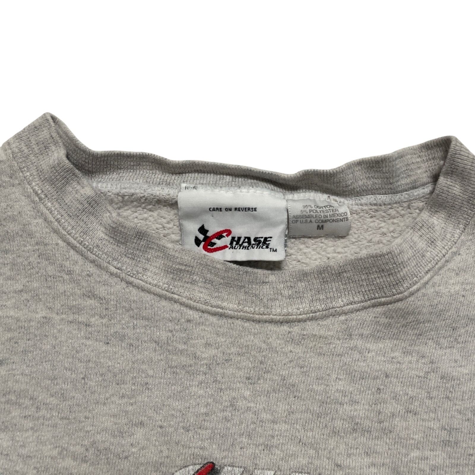 NASCAR VTG Y2K 90s Nascar Winston Cup Jeff Gordon Gray Sweatshirt M Size US M / EU 48-50 / 2 - 3 Thumbnail